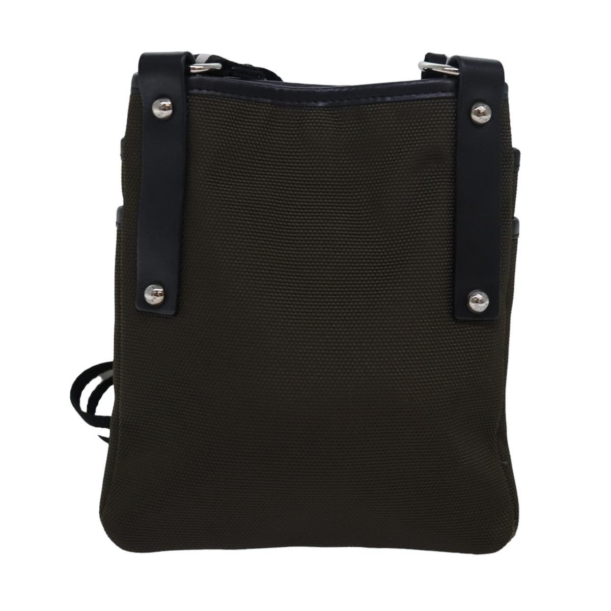 Bally Khaki Synthetic Shoulder Bag (Pre-Owned) Size ONE SIZE - 2 Thumbnail