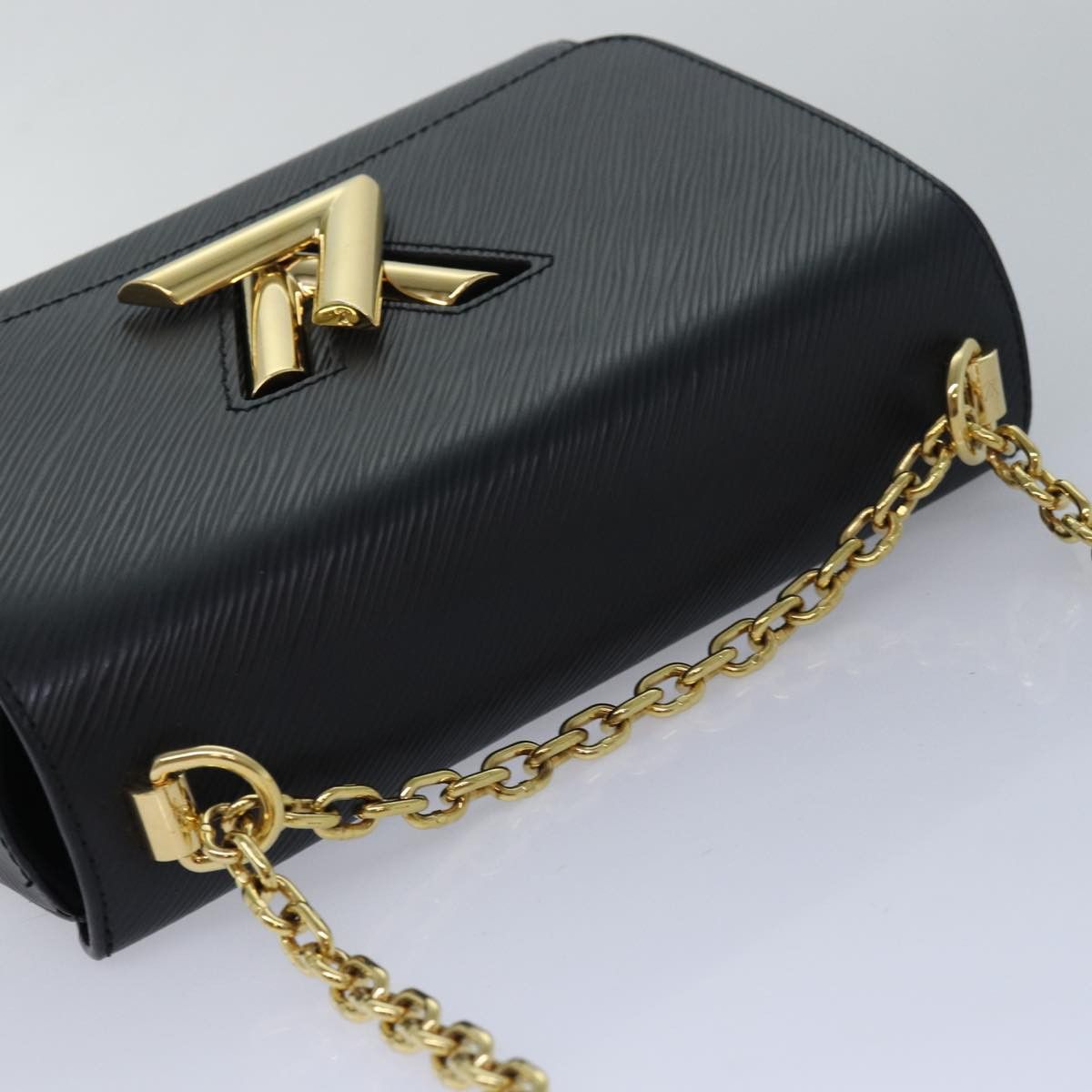 Louis Vuitton Twist Black Leather Shoulder Bag (Pre-Owned) Size ONE SIZE - 6 Thumbnail