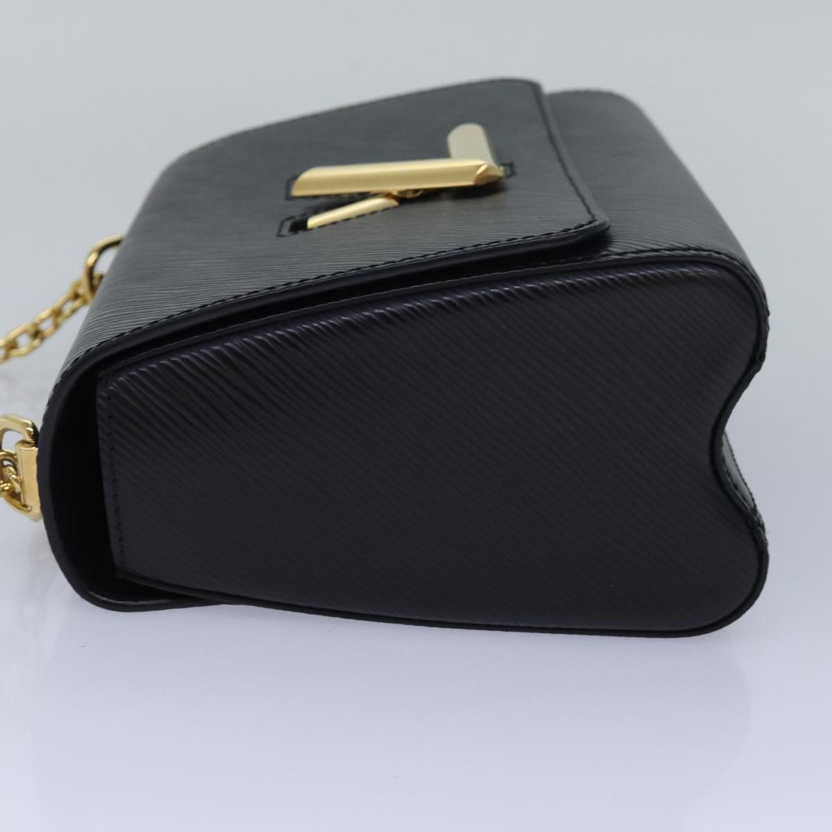 Louis Vuitton Twist Black Leather Shoulder Bag (Pre-Owned) Size ONE SIZE - 4 Thumbnail