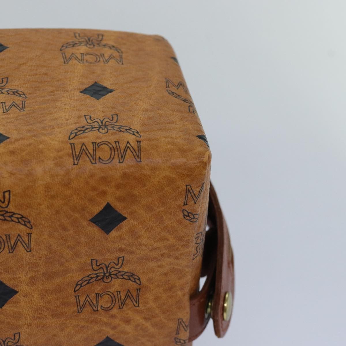 MCM Visetos Brown Canvas Clutch Bag (Pre-Owned) Size ONE SIZE - 10 Thumbnail