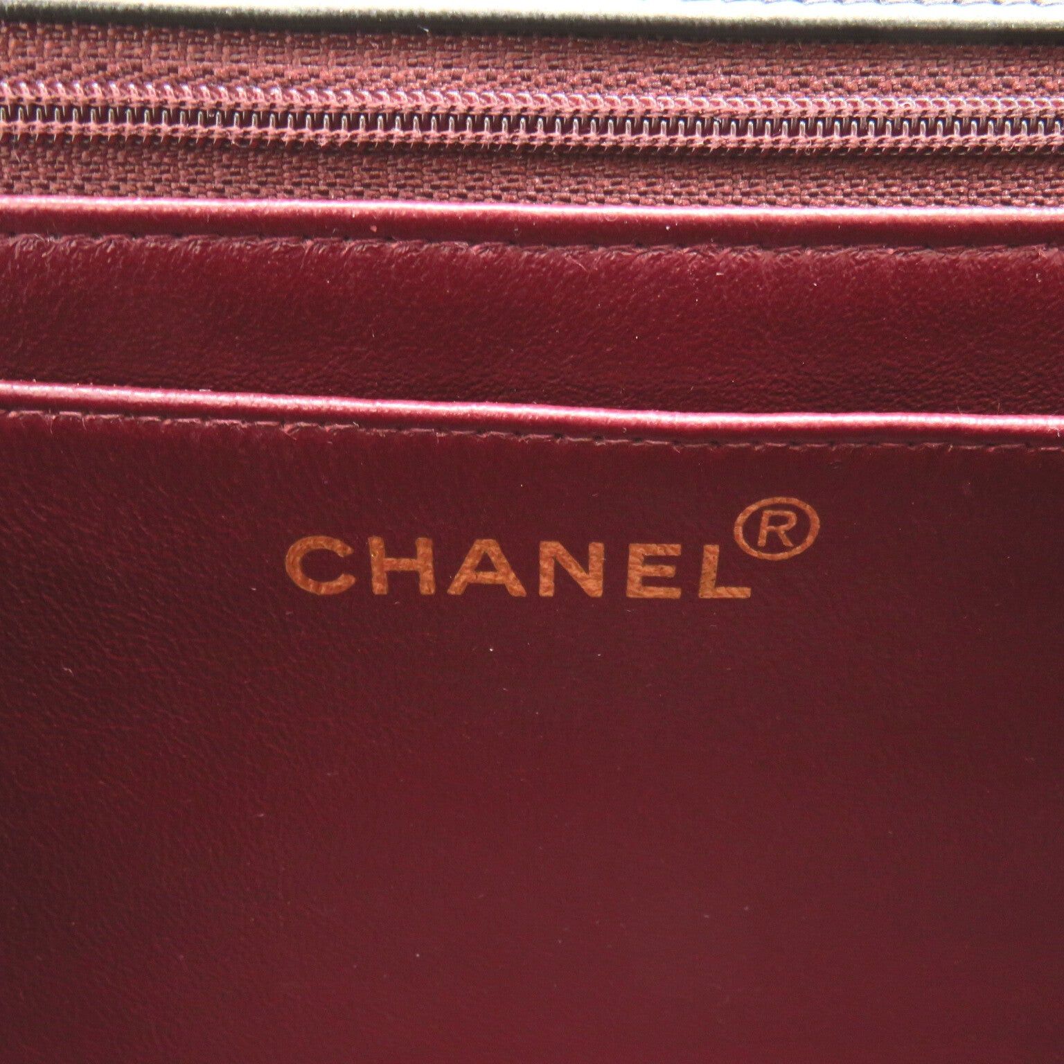 Chanel Chanel Matelasse Diana Chain Shoulder Bag Lambskin (Sheepskin) Black Gold Hardware Size ONE SIZE - 8 Thumbnail