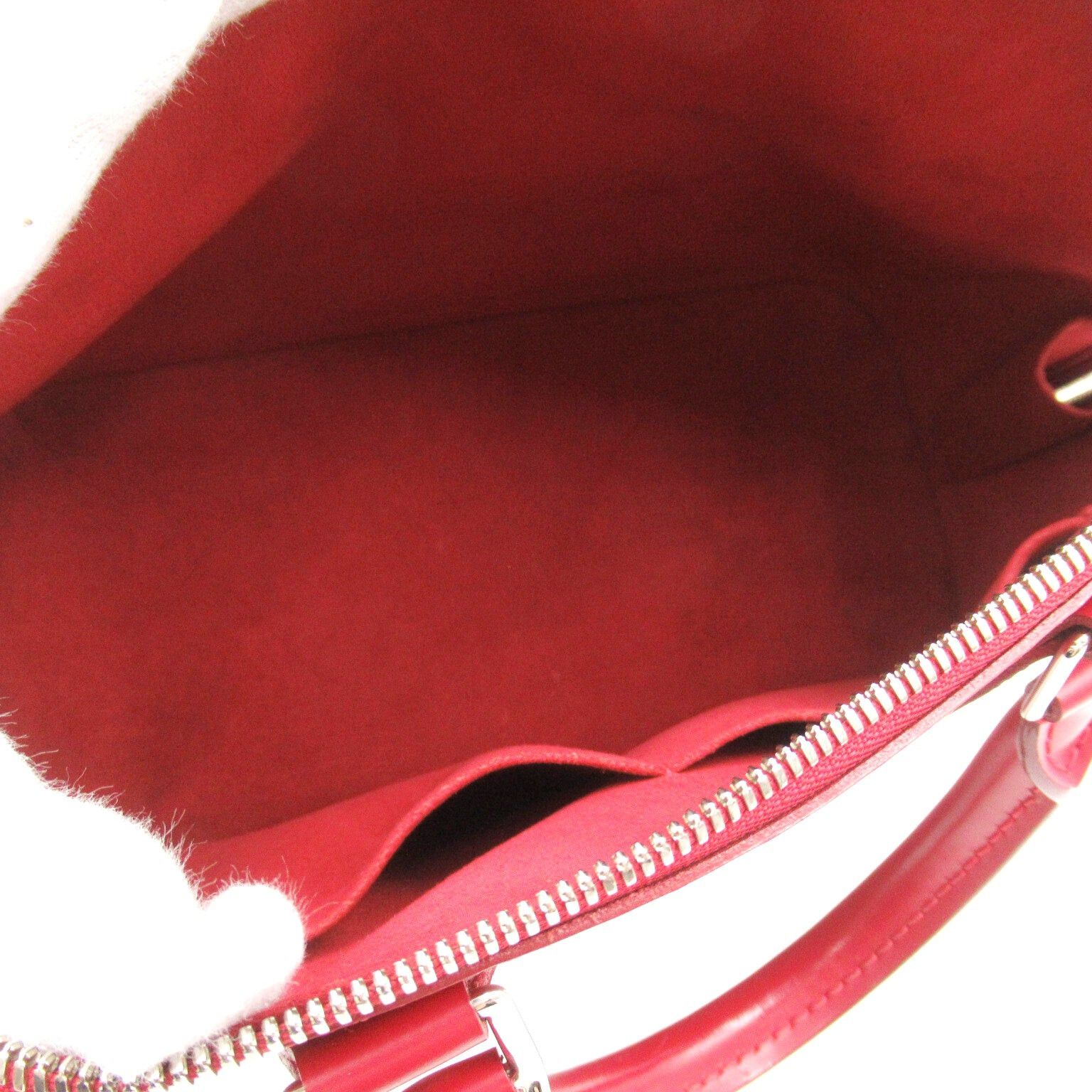 Louis Vuitton Louis Vuitton Alma Pm Handbag Leather Epi Red Carmine Size ONE SIZE - 5 Thumbnail