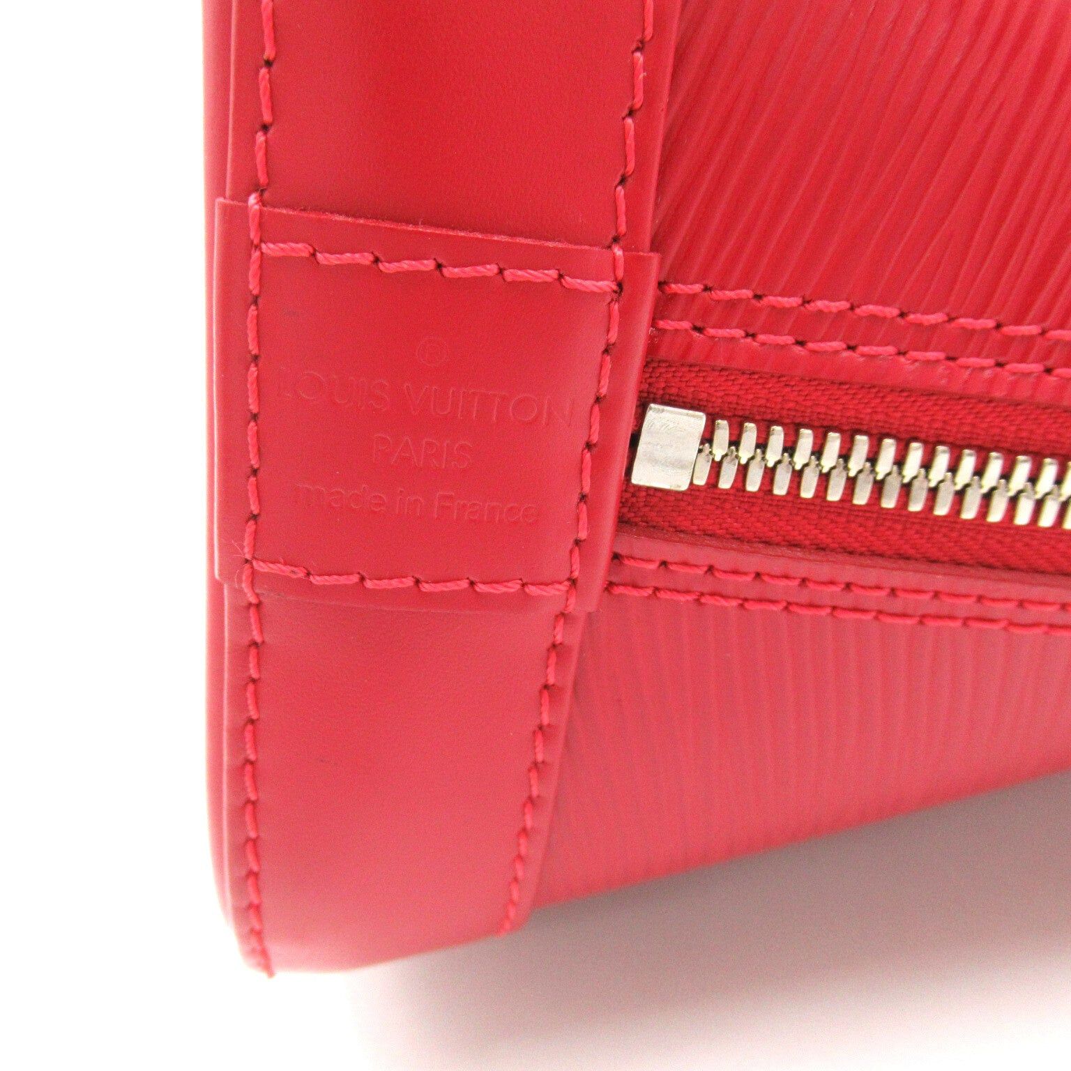 Louis Vuitton Louis Vuitton Alma Pm Handbag Leather Epi Red Carmine Size ONE SIZE - 6 Thumbnail
