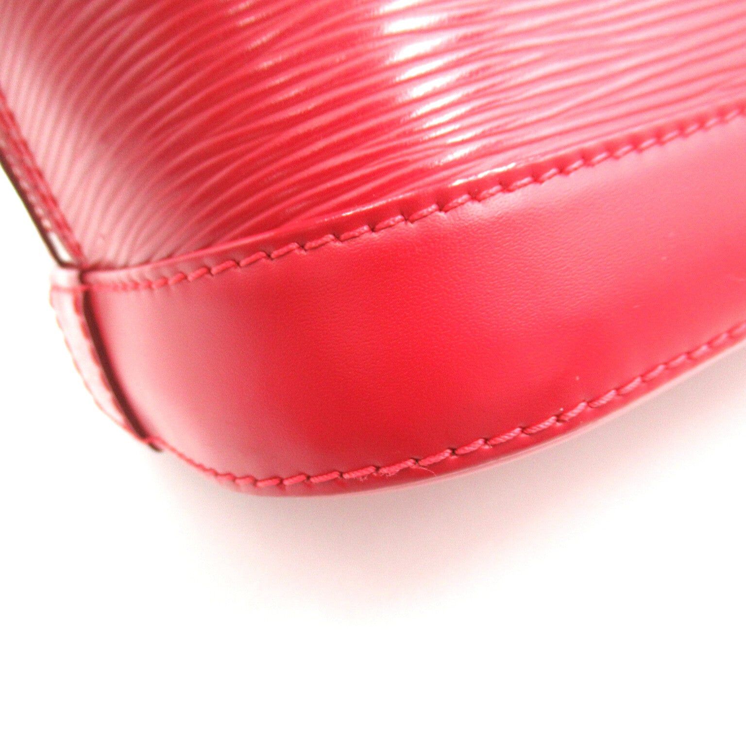 Louis Vuitton Louis Vuitton Alma Pm Handbag Leather Epi Red Carmine Size ONE SIZE - 10 Thumbnail