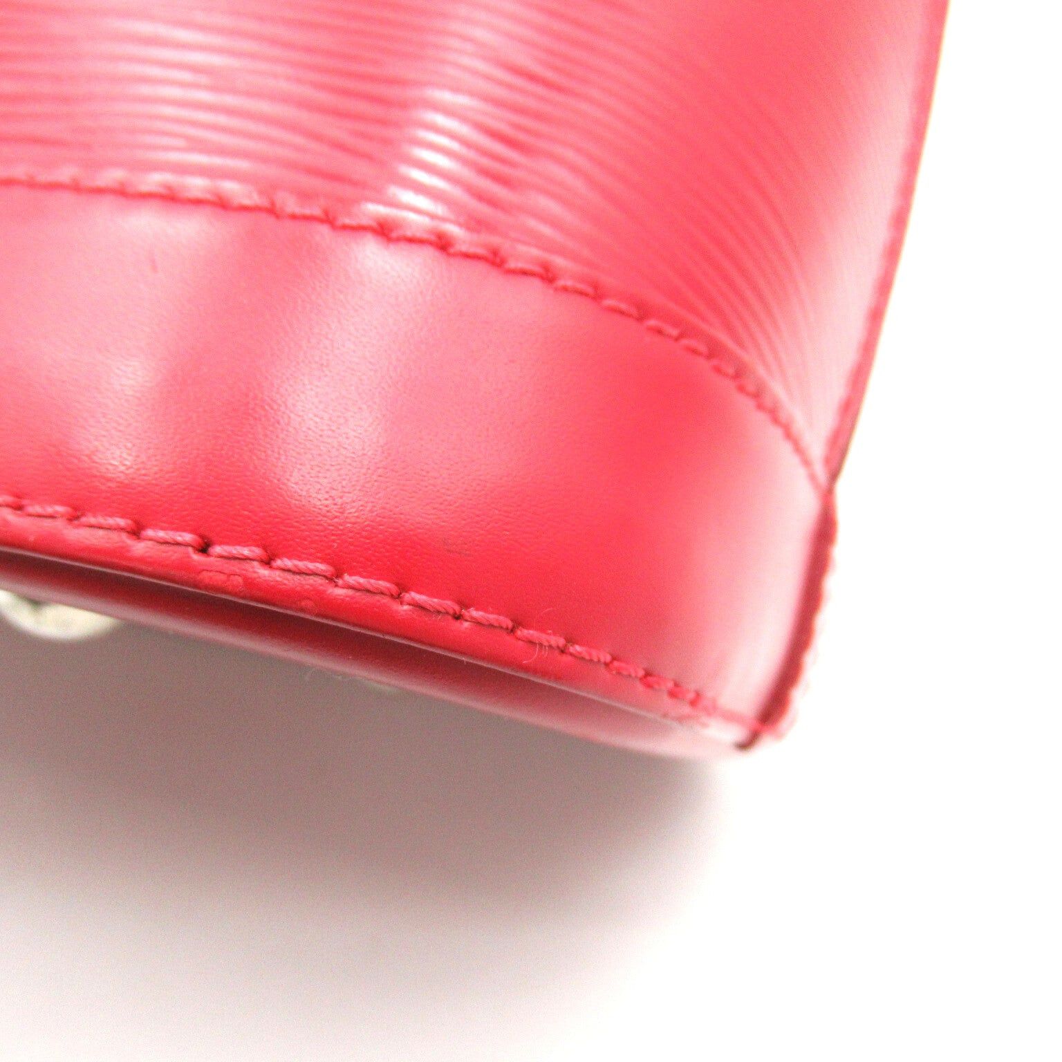 Louis Vuitton Louis Vuitton Alma Pm Handbag Leather Epi Red Carmine Size ONE SIZE - 13 Thumbnail