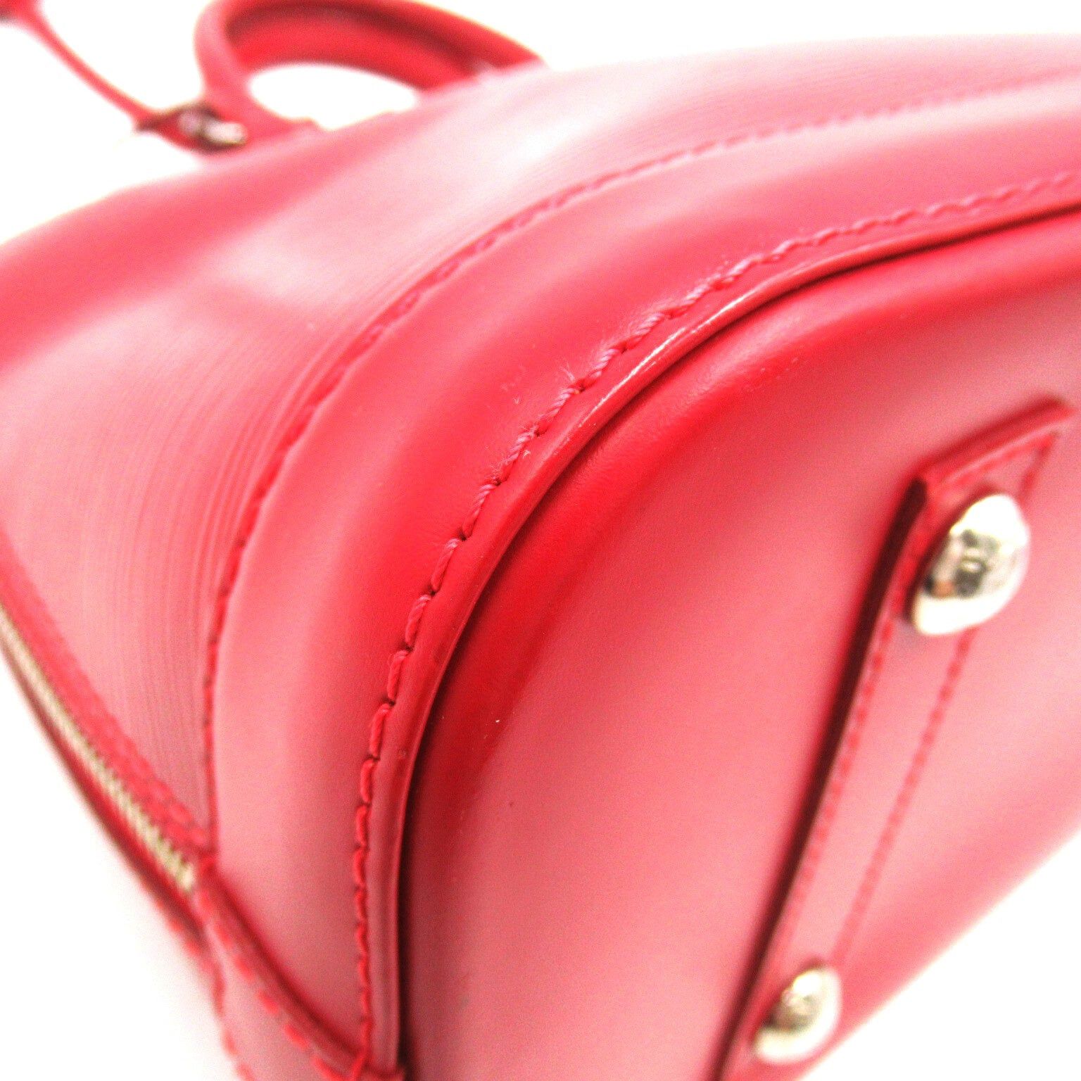 Louis Vuitton Louis Vuitton Alma Pm Handbag Leather Epi Red Carmine Size ONE SIZE - 12 Thumbnail