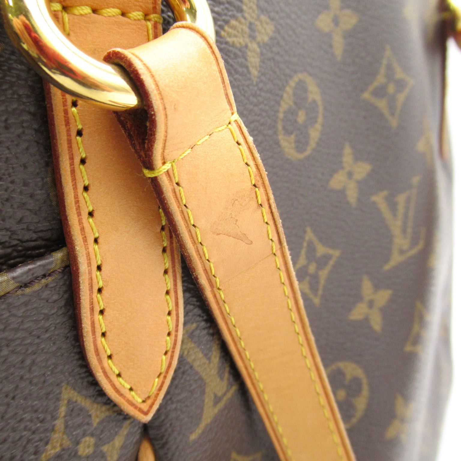 Louis Vuitton Louis Vuitton Totally Mm Handbag Tote Bag Coated Canvas Monogram Brown Size ONE SIZE - 9 Thumbnail