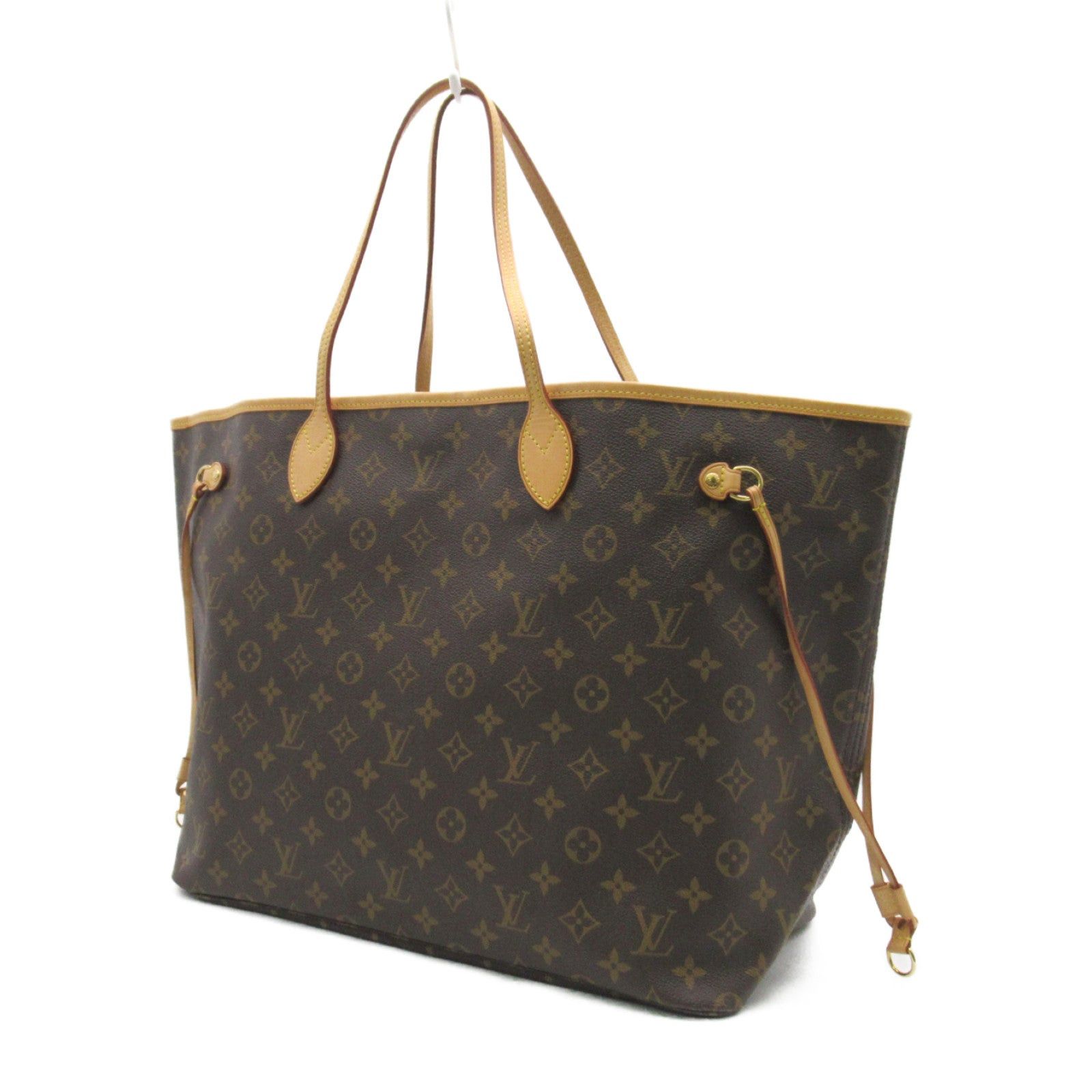 Louis Vuitton Louis Vuitton Neverfull Gm Handbag Tote Bag Coated Canvas Monogram Brown Beige Size ONE SIZE - 2 Thumbnail
