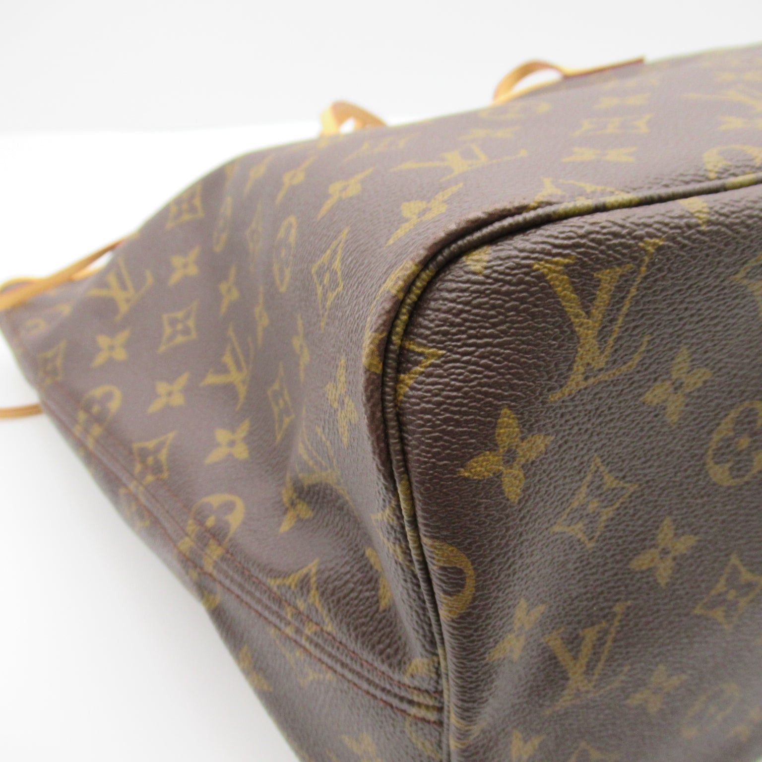 Louis Vuitton Louis Vuitton Neverfull Gm Handbag Tote Bag Coated Canvas Monogram Brown Beige Size ONE SIZE - 7 Thumbnail
