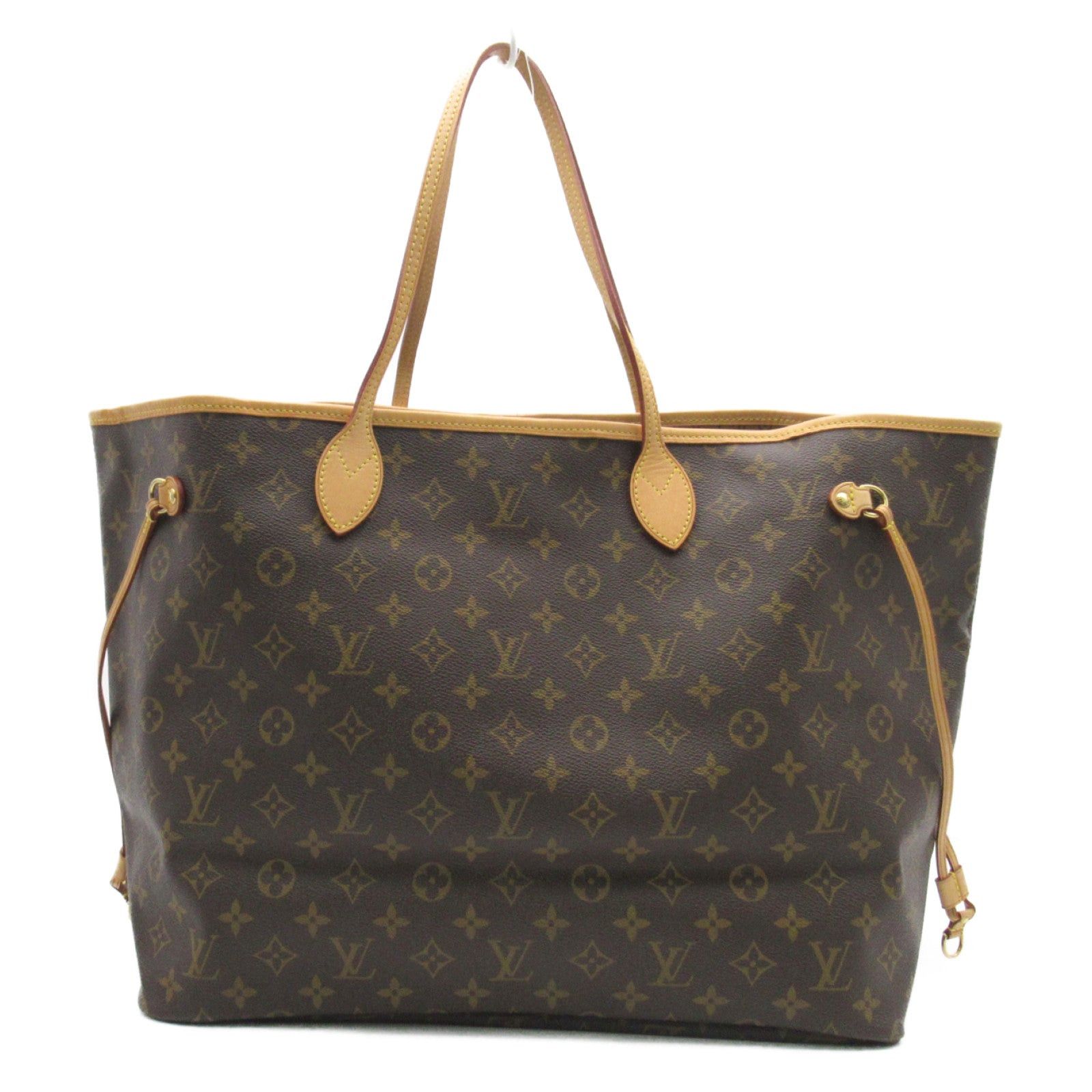 Louis Vuitton Louis Vuitton Neverfull Gm Handbag Tote Bag Coated Canvas Monogram Brown Beige Size ONE SIZE - 3 Thumbnail