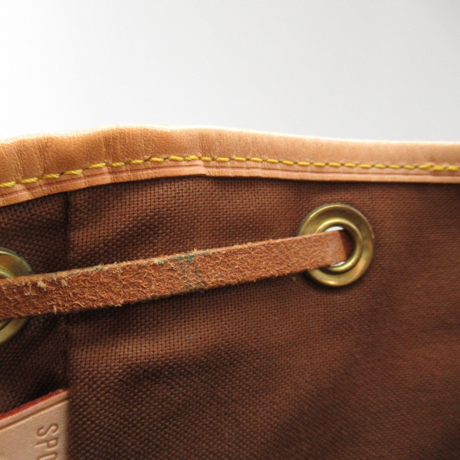 Louis Vuitton Louis Vuitton Montsouris Mm Backpack Rucksack Coated Canvas Monogram Brown Size ONE SIZE - 13 Thumbnail