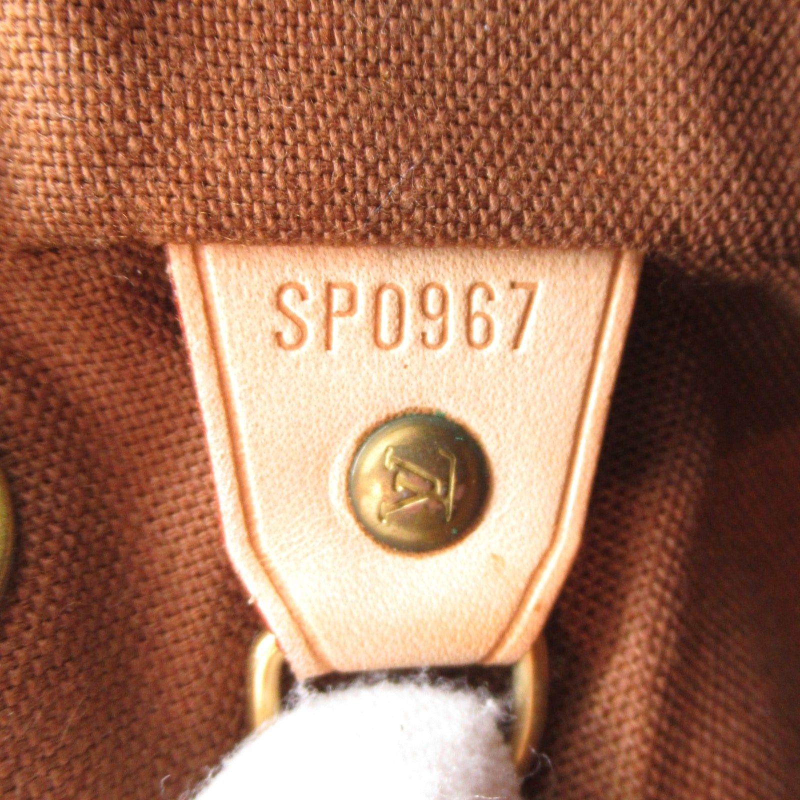 Louis Vuitton Louis Vuitton Montsouris Mm Backpack Rucksack Coated Canvas Monogram Brown Size ONE SIZE - 7 Thumbnail
