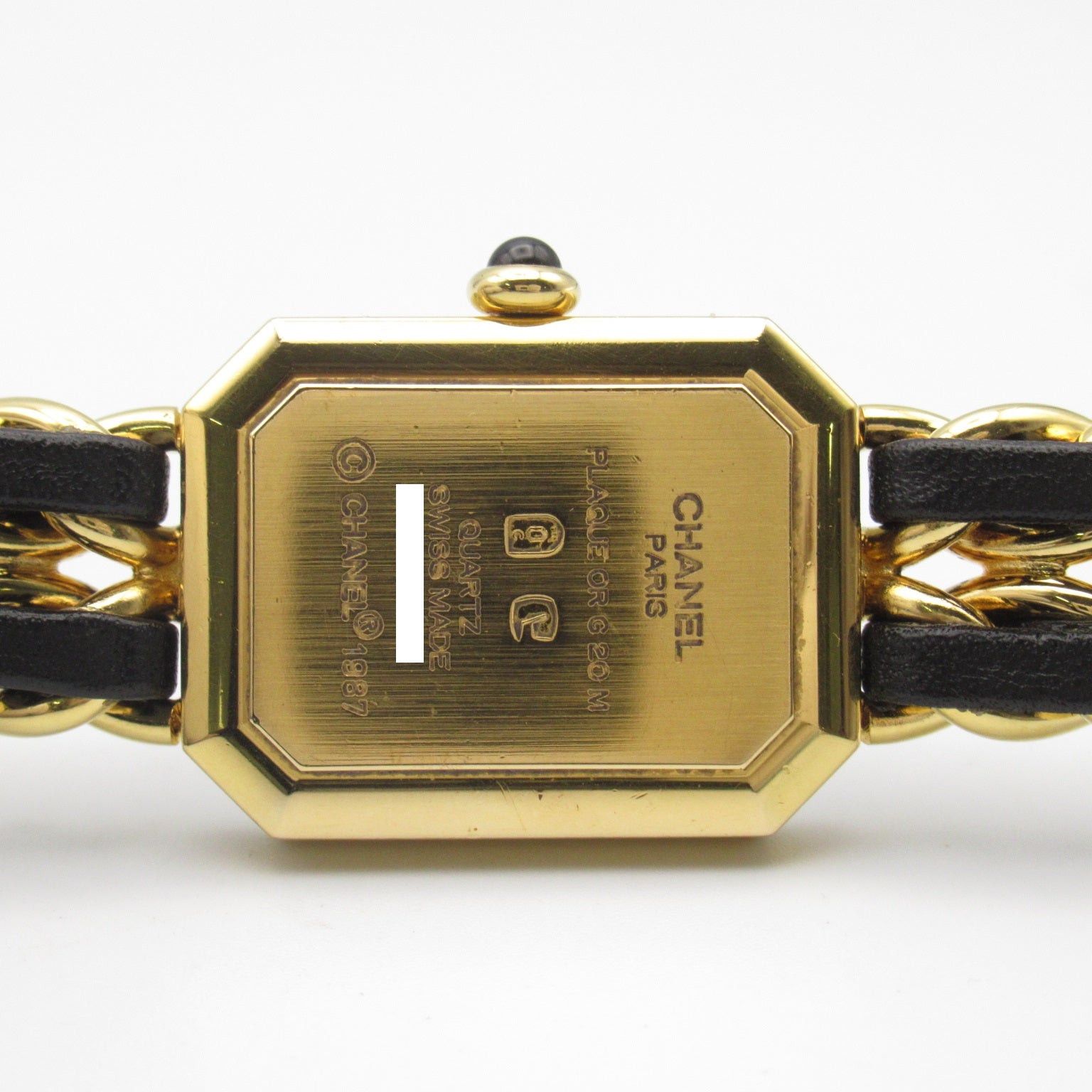 Chanel Chanel Premier Xl Women Watch Quartz Gp (Gold Plated) Leather Belt Black Size ONE SIZE - 6 Thumbnail