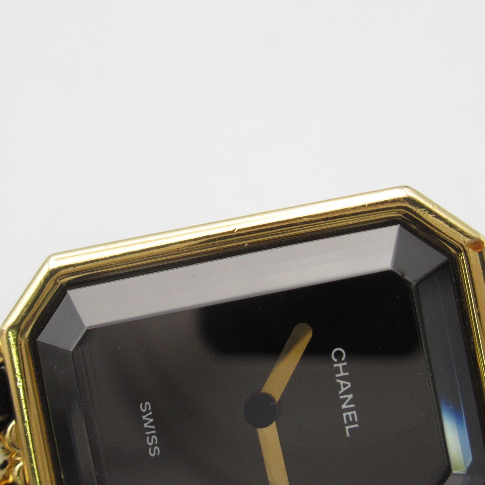 Chanel Chanel Premier Xl Women Watch Quartz Gp (Gold Plated) Leather Belt Black Size ONE SIZE - 12 Thumbnail