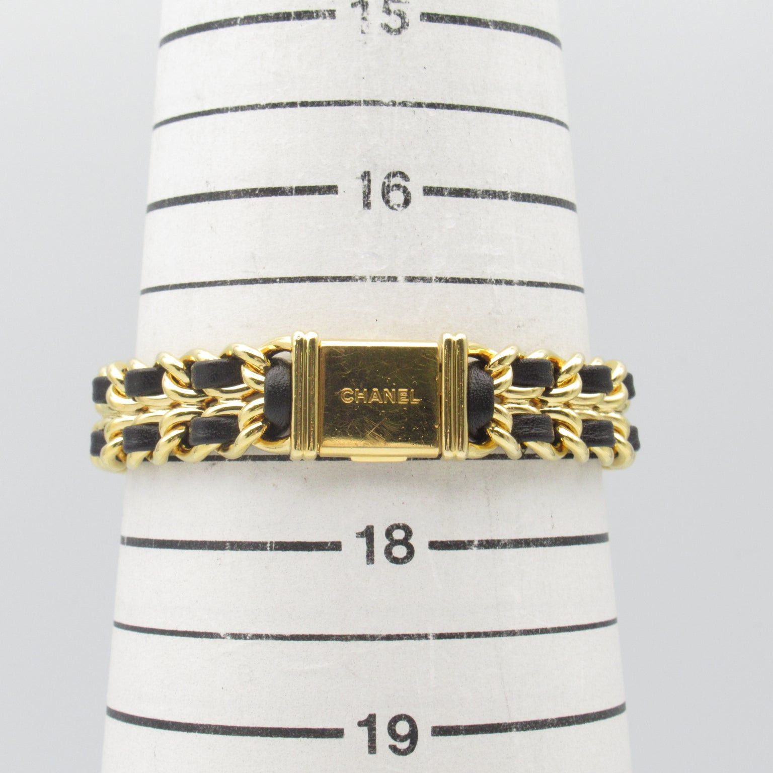 Chanel Chanel Premier Xl Women Watch Quartz Gp (Gold Plated) Leather Belt Black Size ONE SIZE - 8 Thumbnail