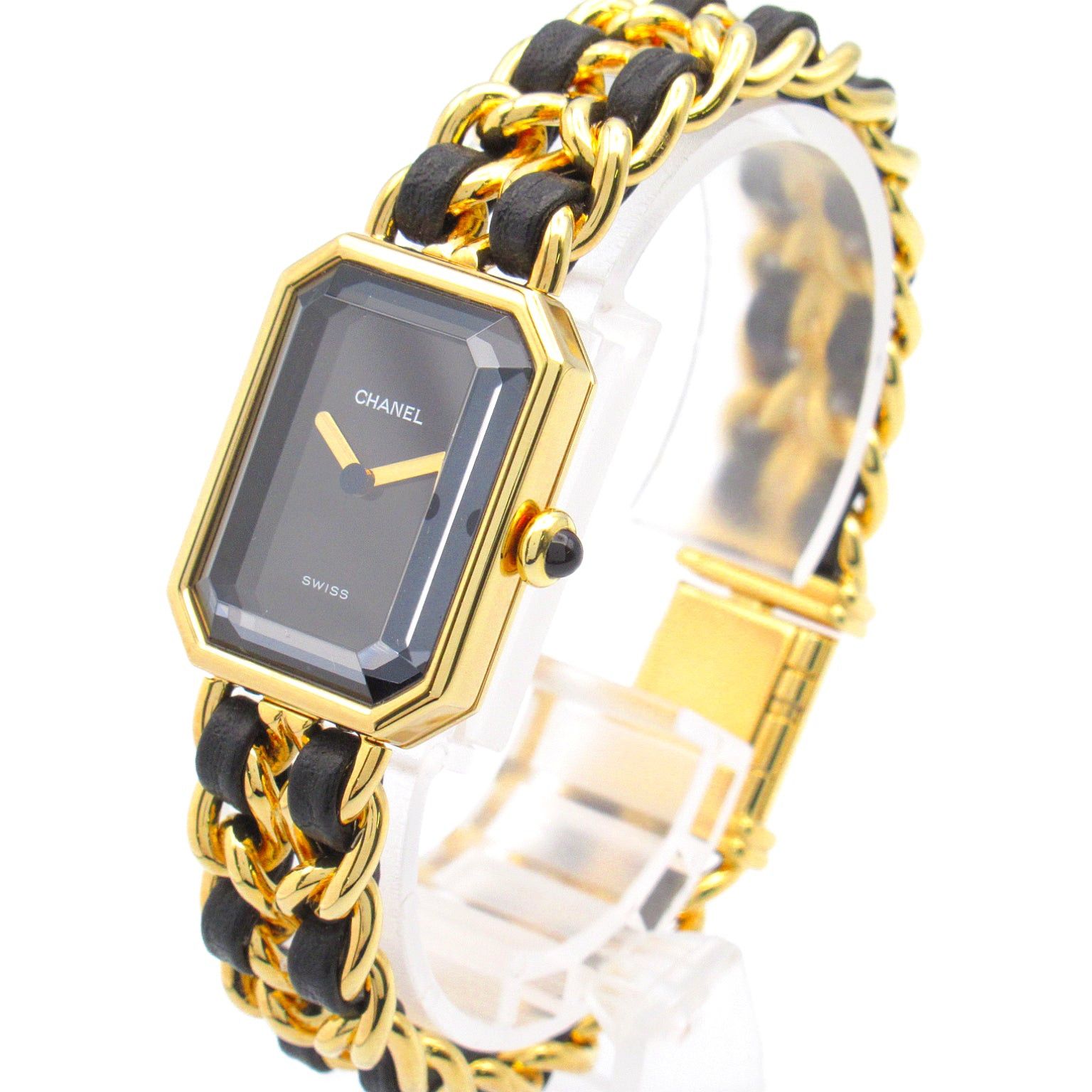 Chanel Chanel Premier L Women Watch Quartz Gp (Gold Plated) Leather Belt Black Size ONE SIZE - 3 Thumbnail