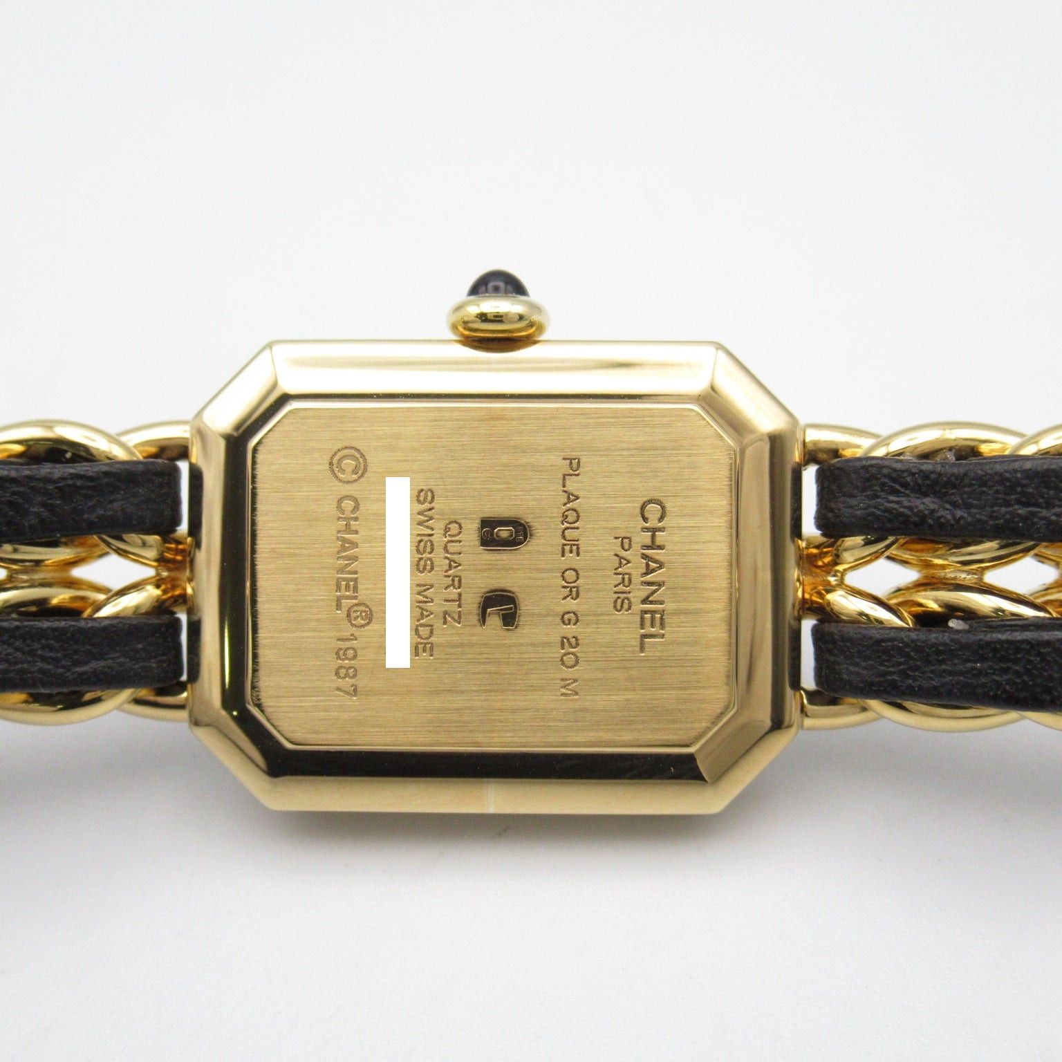 Chanel Chanel Premier L Women Watch Quartz Gp (Gold Plated) Leather Belt Black Size ONE SIZE - 6 Thumbnail
