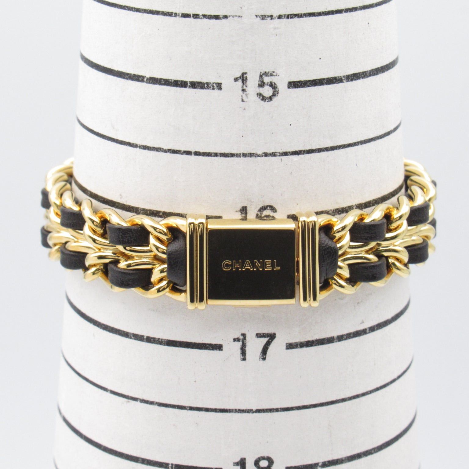 Chanel Chanel Premier L Women Watch Quartz Gp (Gold Plated) Leather Belt Black Size ONE SIZE - 8 Thumbnail