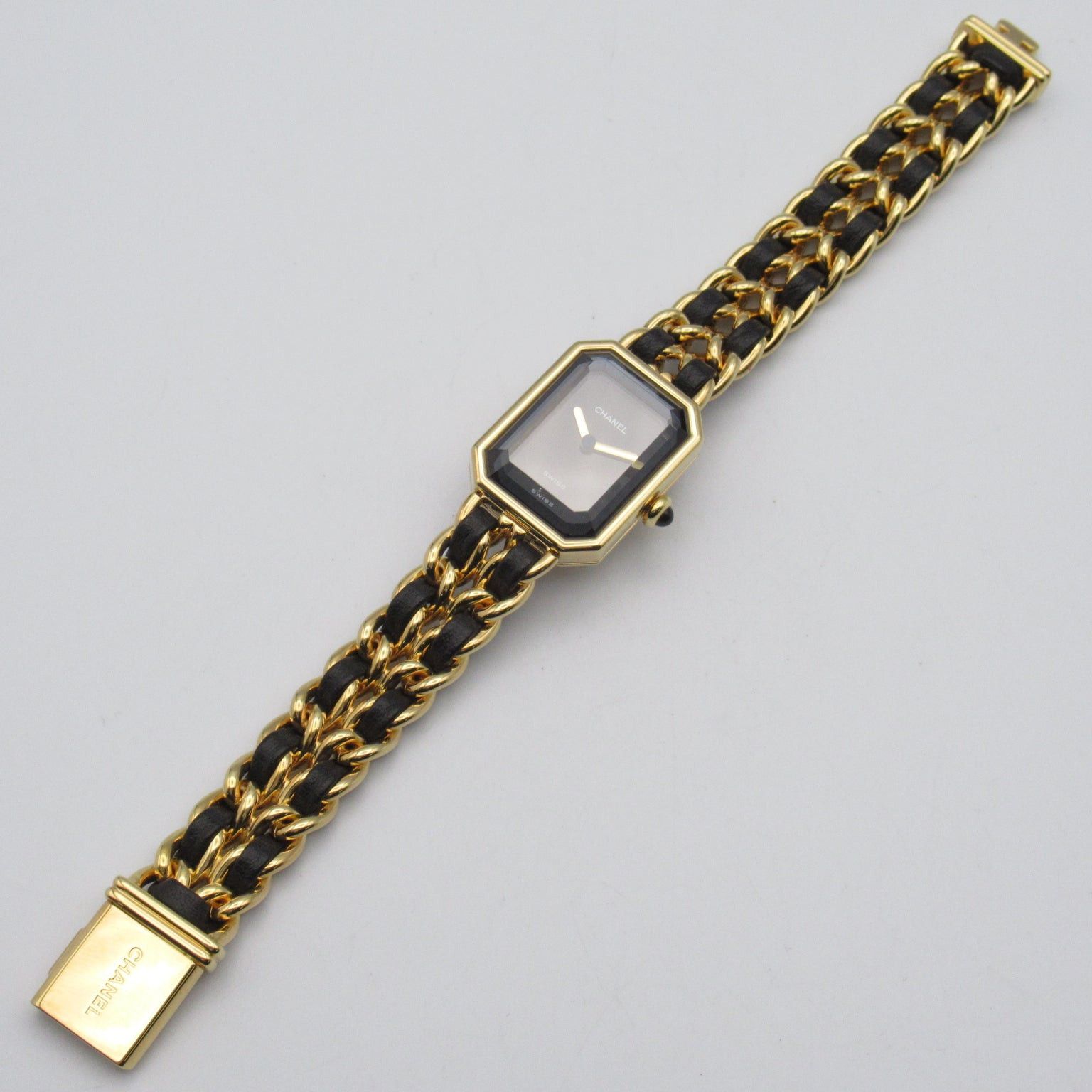 Chanel Chanel Premier L Women Watch Quartz Gp (Gold Plated) Leather Belt Black Size ONE SIZE - 5 Thumbnail