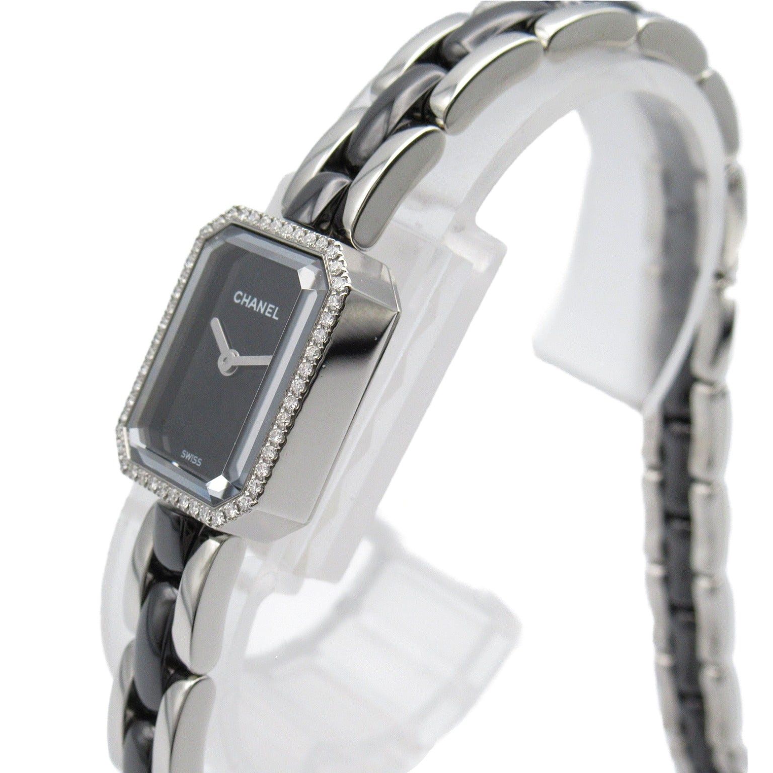 Chanel Chanel Premiere Triple Bracelet Women Watch Quartz Ceramic Black Size ONE SIZE - 3 Thumbnail