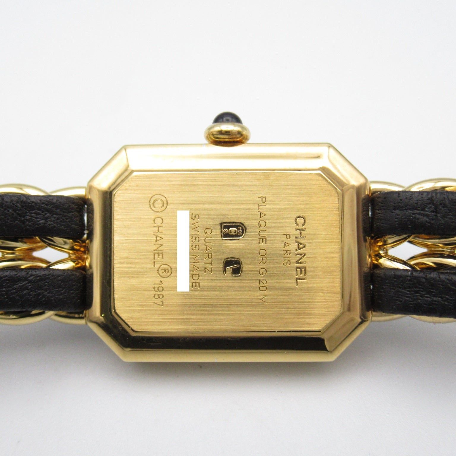Chanel Chanel Premier L Women Watch Quartz Gp (Gold Plated) Leather Belt Black Size ONE SIZE - 6 Thumbnail