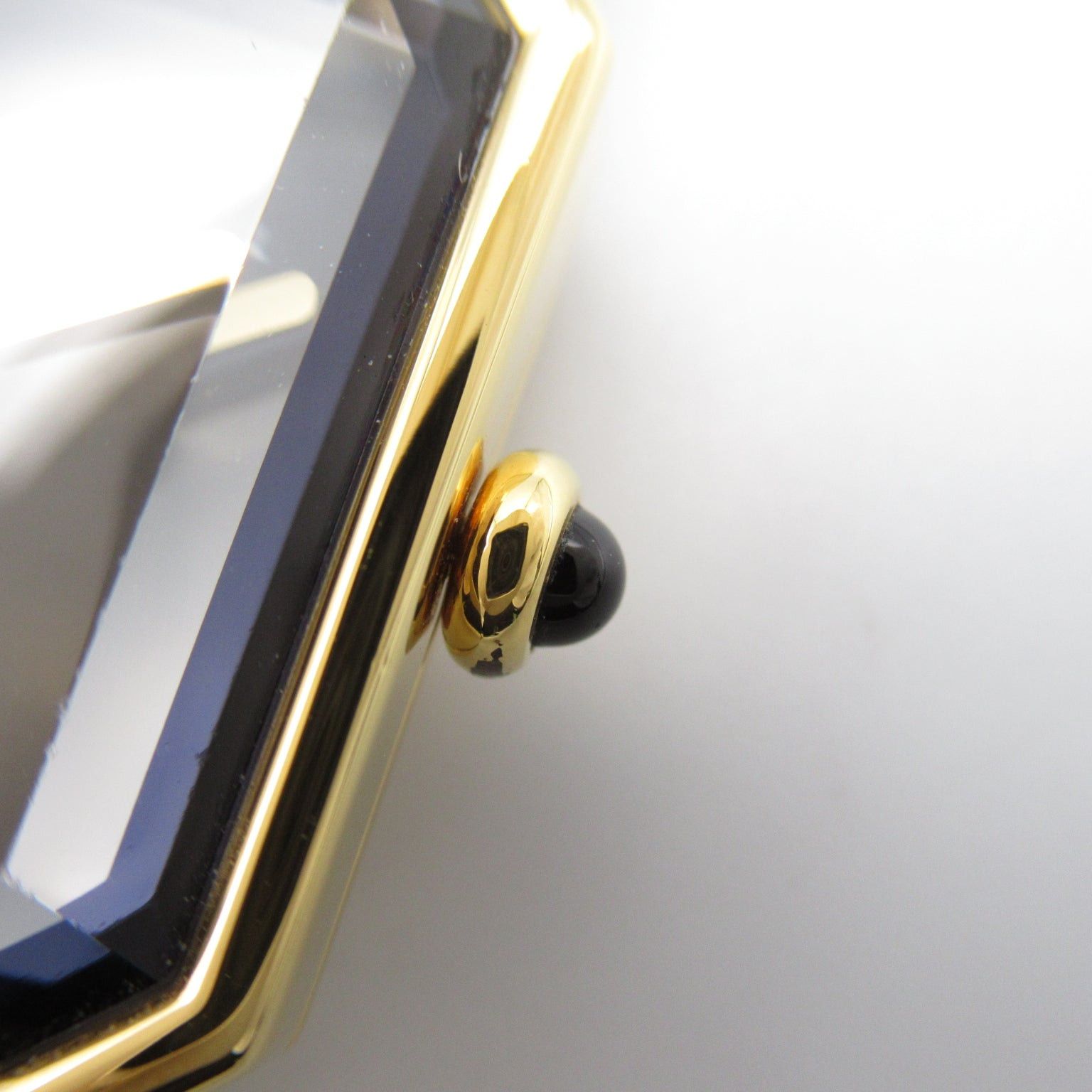 Chanel Premier L Women Watch Quartz Gp (Gold Plated) Leather Belt Black