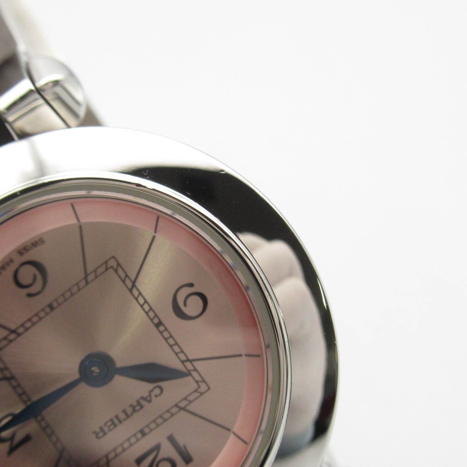 Cartier Cartier Miss Pasha Women Watch Quartz Stainless Steel Pink Size ONE SIZE - 12 Thumbnail