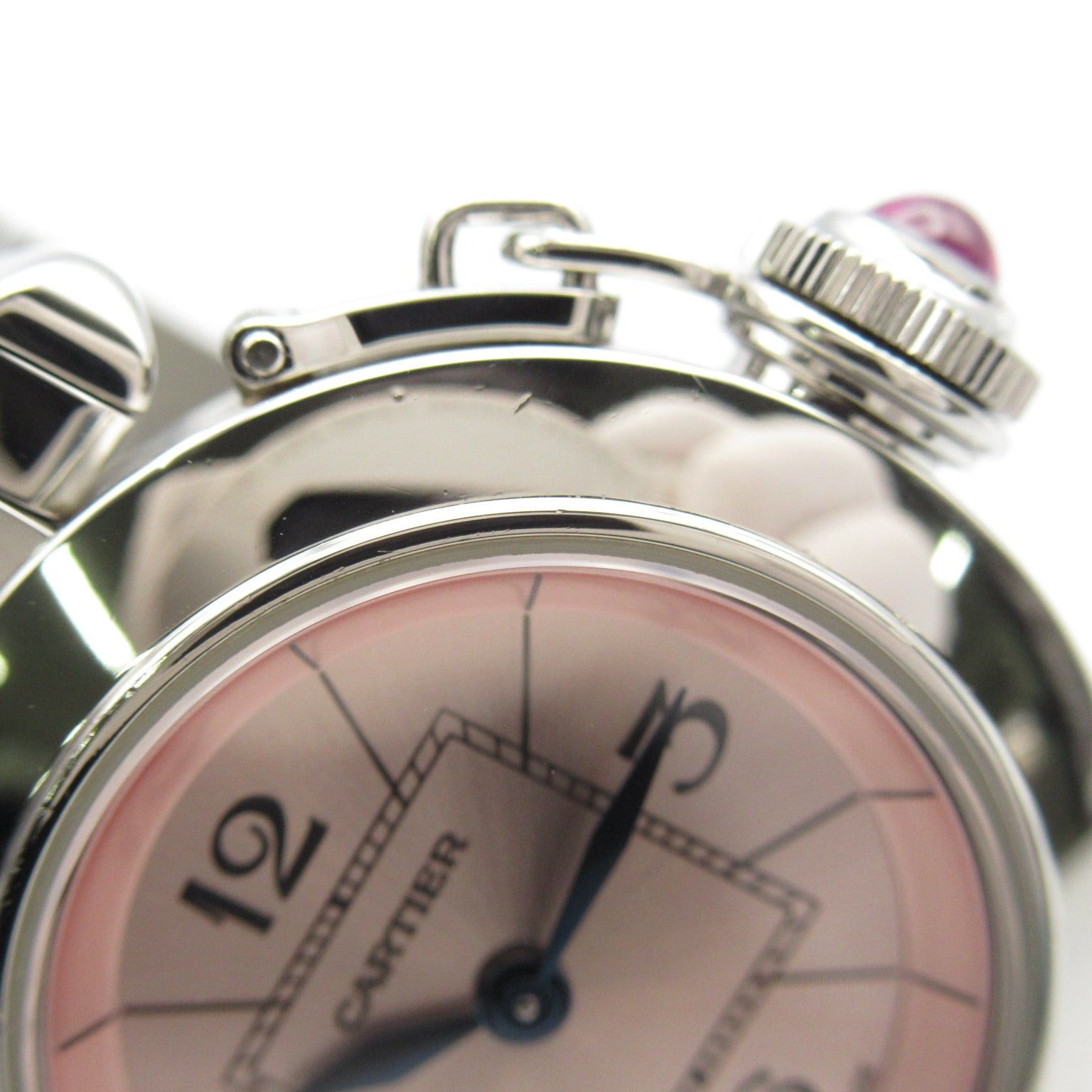 Cartier Cartier Miss Pasha Women Watch Quartz Stainless Steel Pink Size ONE SIZE - 11 Thumbnail
