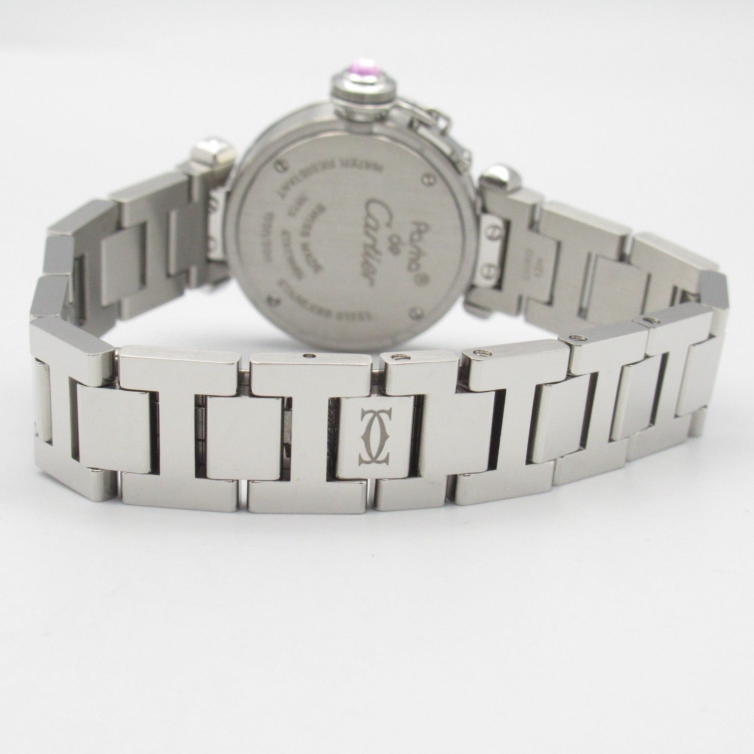 Cartier Cartier Miss Pasha Women Watch Quartz Stainless Steel Pink Size ONE SIZE - 4 Thumbnail