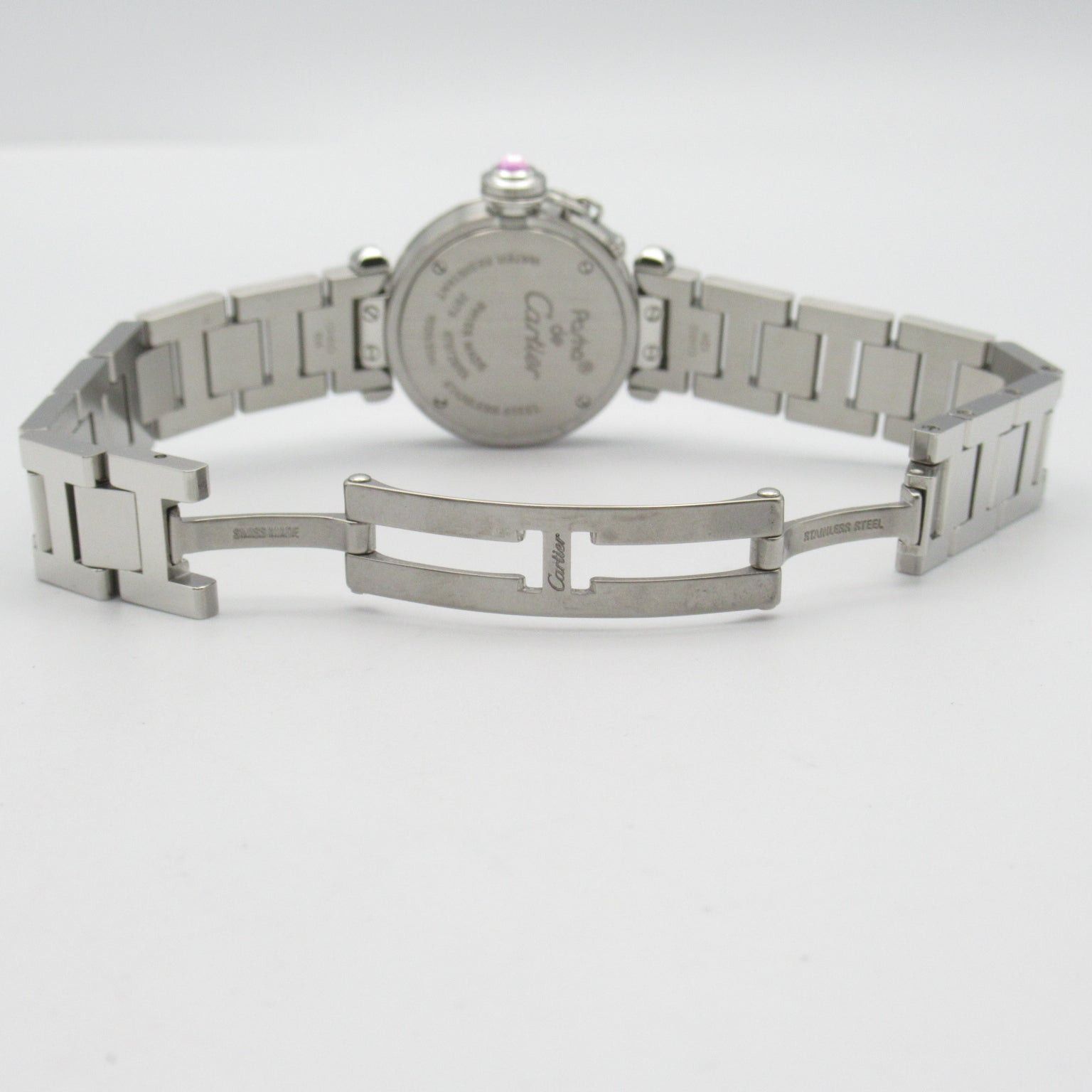 Cartier Cartier Miss Pasha Women Watch Quartz Stainless Steel Pink Size ONE SIZE - 5 Thumbnail