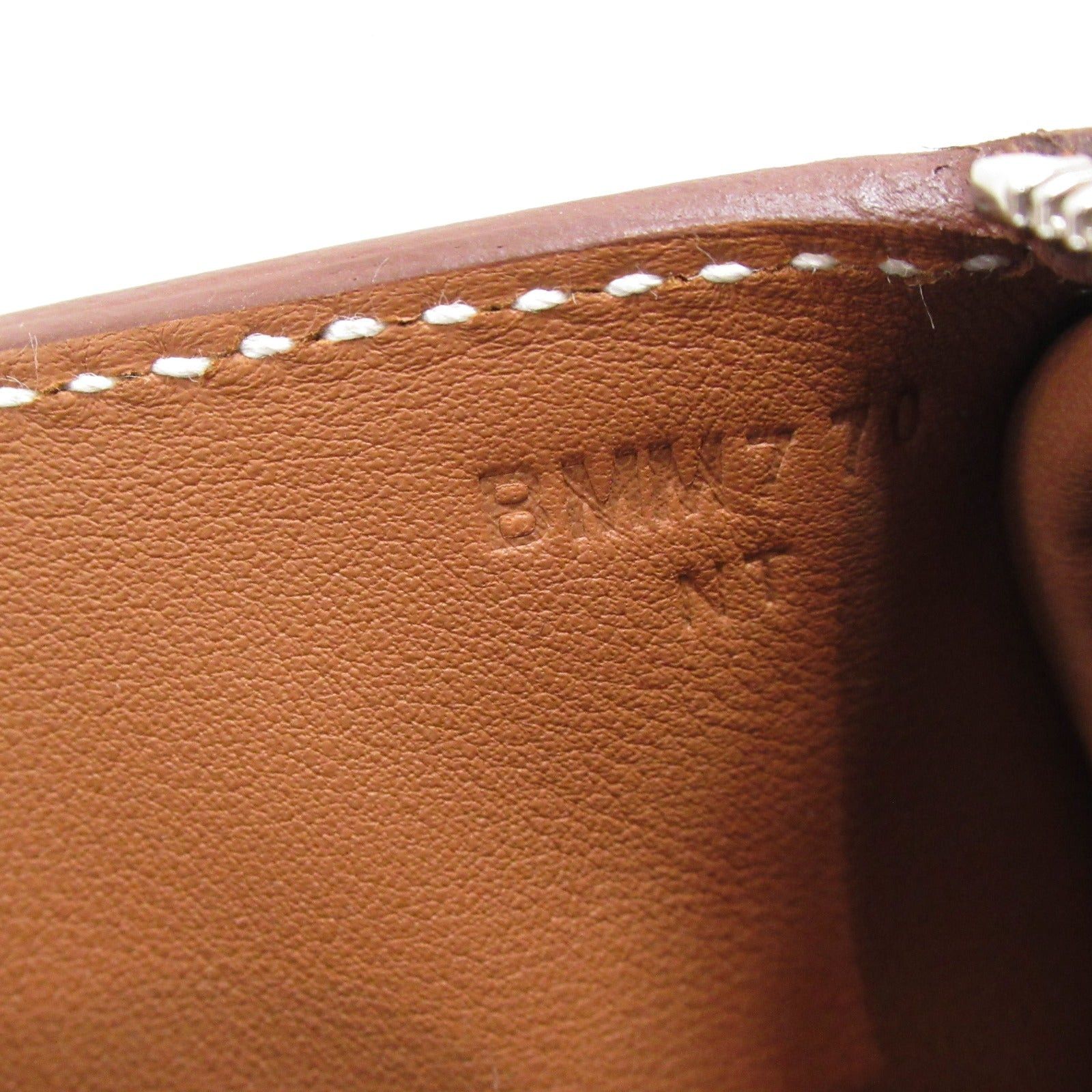 Hermes Hermes Lindy Mini Shoulder Bag Leather Toile Veau Barenia Brown Gold Silver Hardware B Stamp Size ONE SIZE - 7 Thumbnail