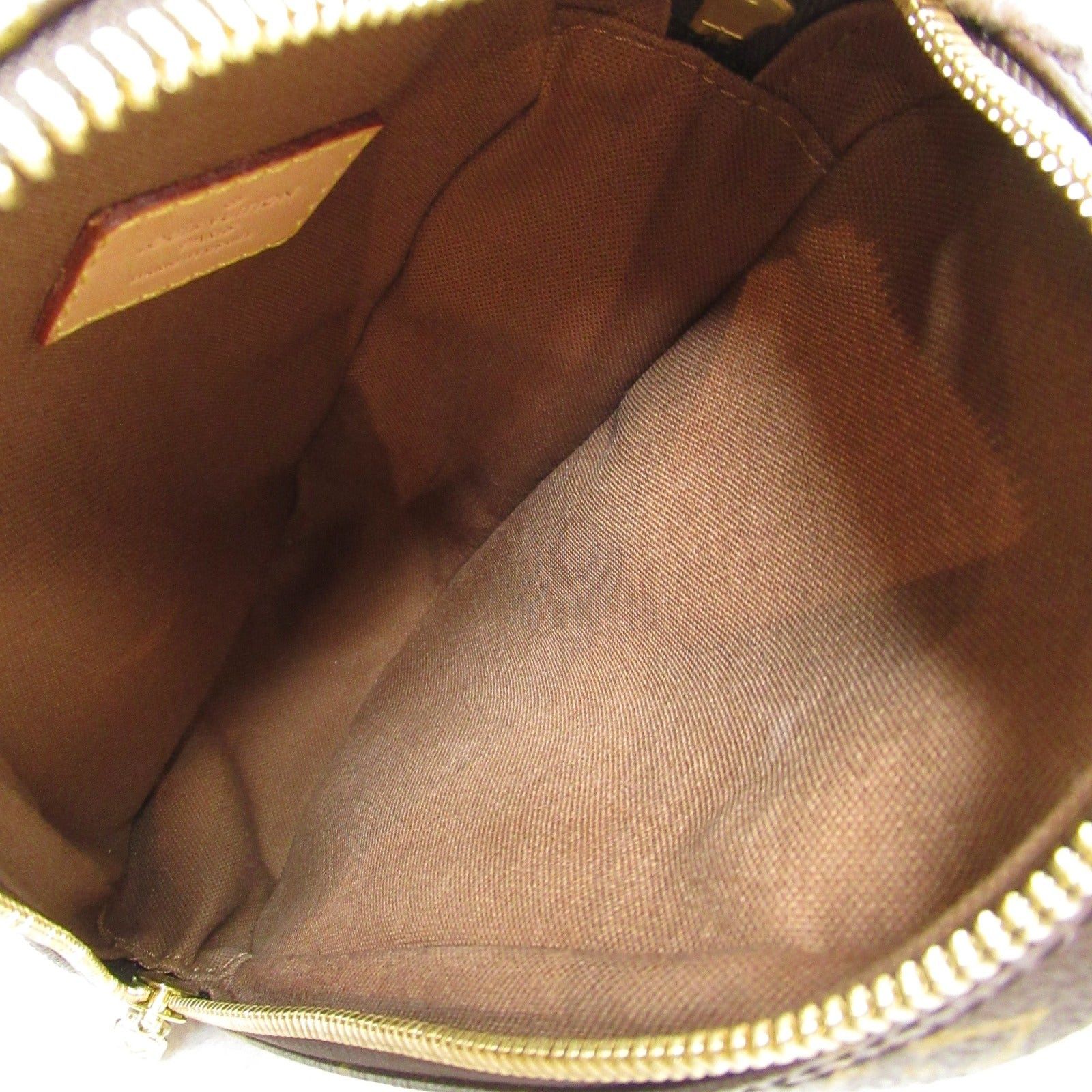 Louis Vuitton Louis Vuitton Pochette Ganju Waist Bag Body Coated Canvas Monogram Brown Size ONE SIZE - 5 Thumbnail