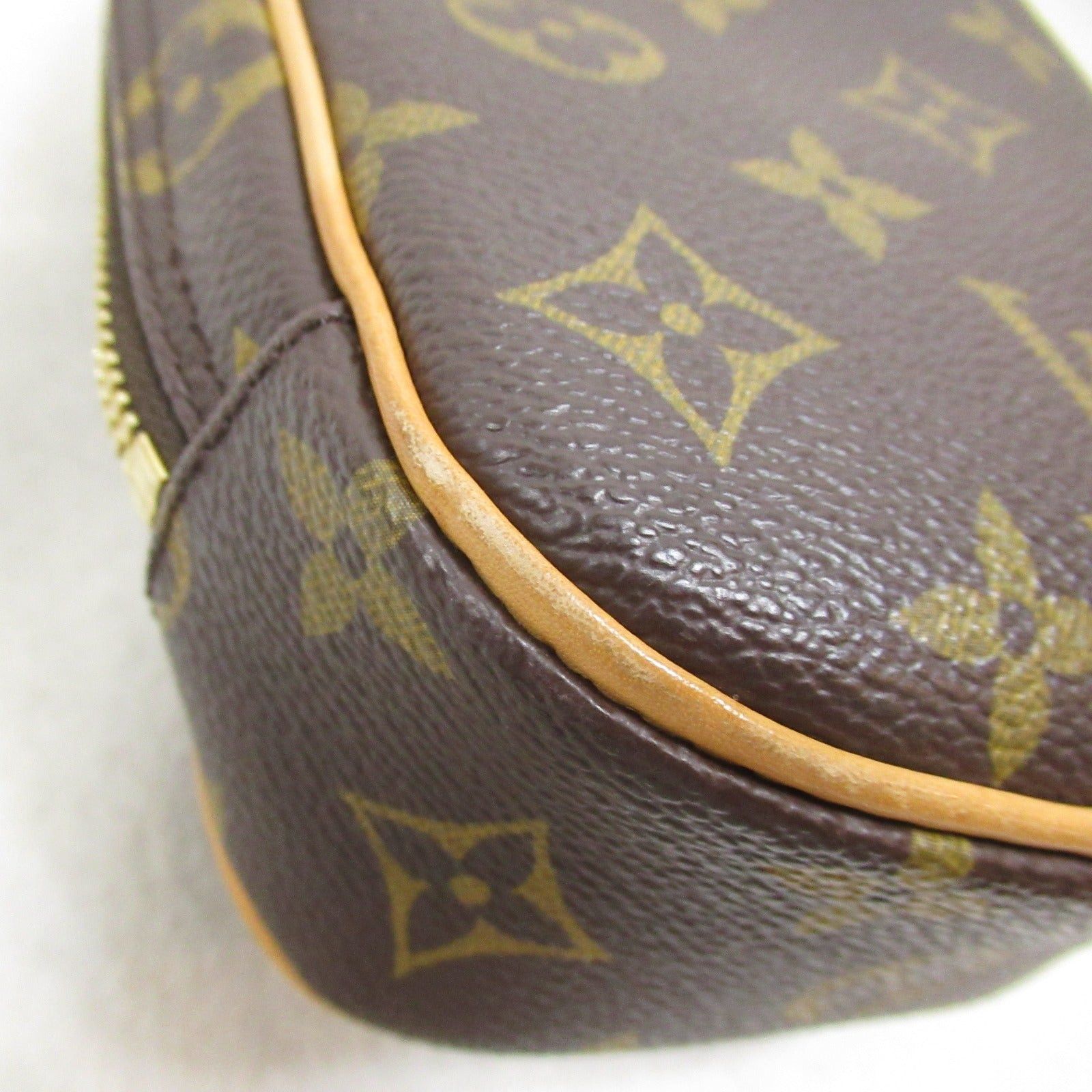 Louis Vuitton Louis Vuitton Pochette Ganju Waist Bag Body Coated Canvas Monogram Brown Size ONE SIZE - 9 Thumbnail