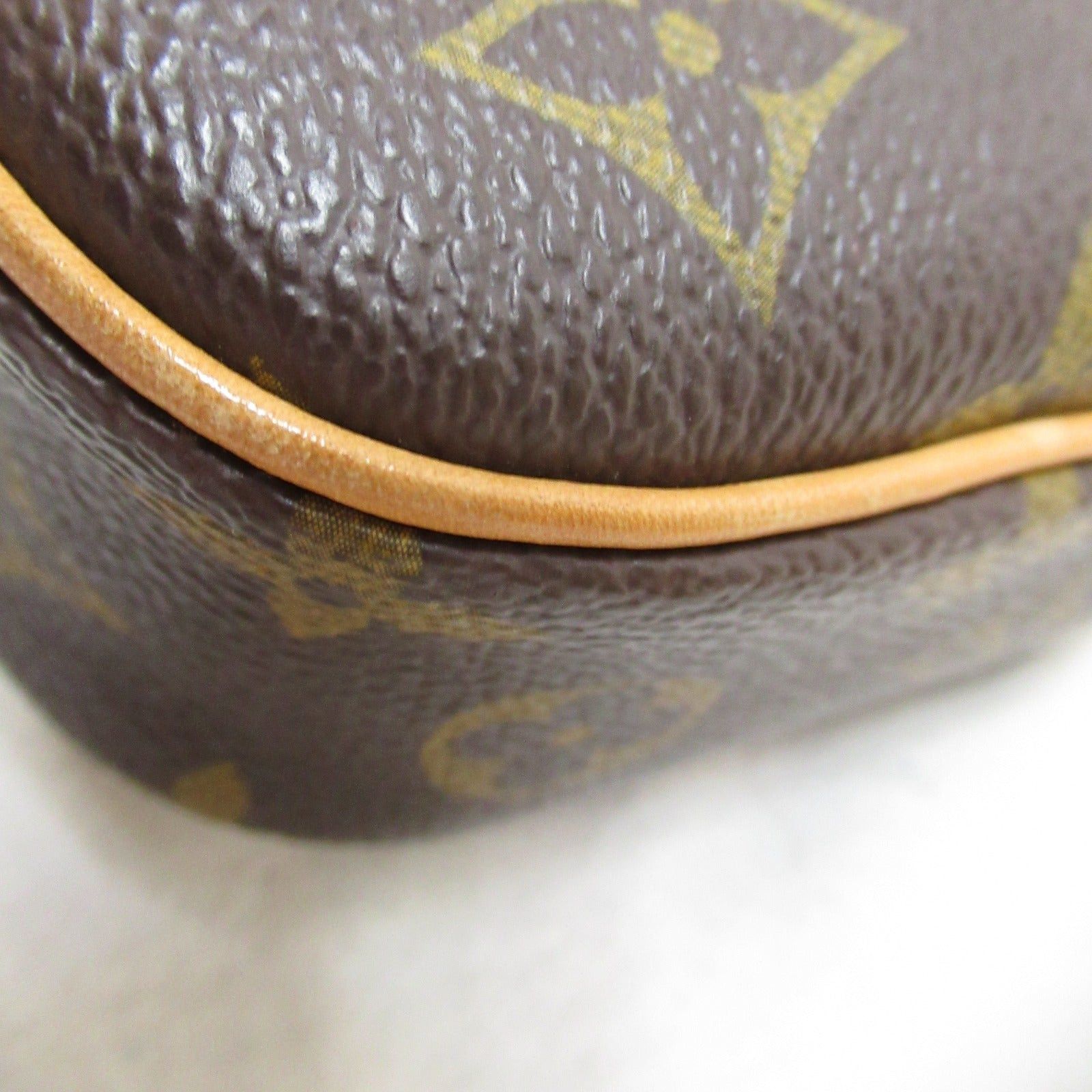Louis Vuitton Louis Vuitton Pochette Ganju Waist Bag Body Coated Canvas Monogram Brown Size ONE SIZE - 8 Thumbnail