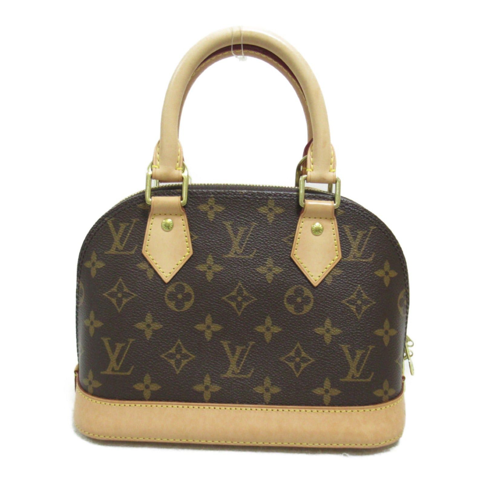 Louis Vuitton Louis Vuitton Alma Bb Shoulder Bag Coated Canvas Monogram Brown Size ONE SIZE - 2 Thumbnail