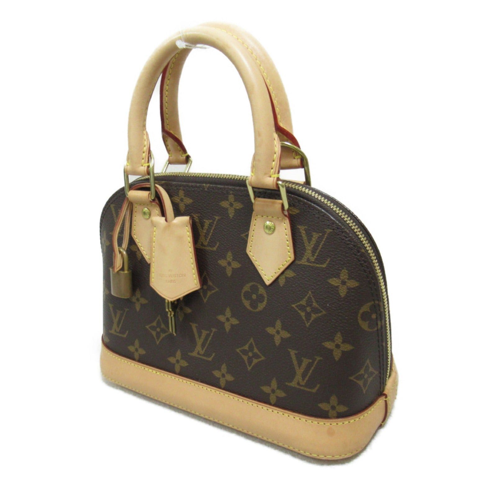 Louis Vuitton Louis Vuitton Alma Bb Shoulder Bag Coated Canvas Monogram Brown Size ONE SIZE - 3 Thumbnail