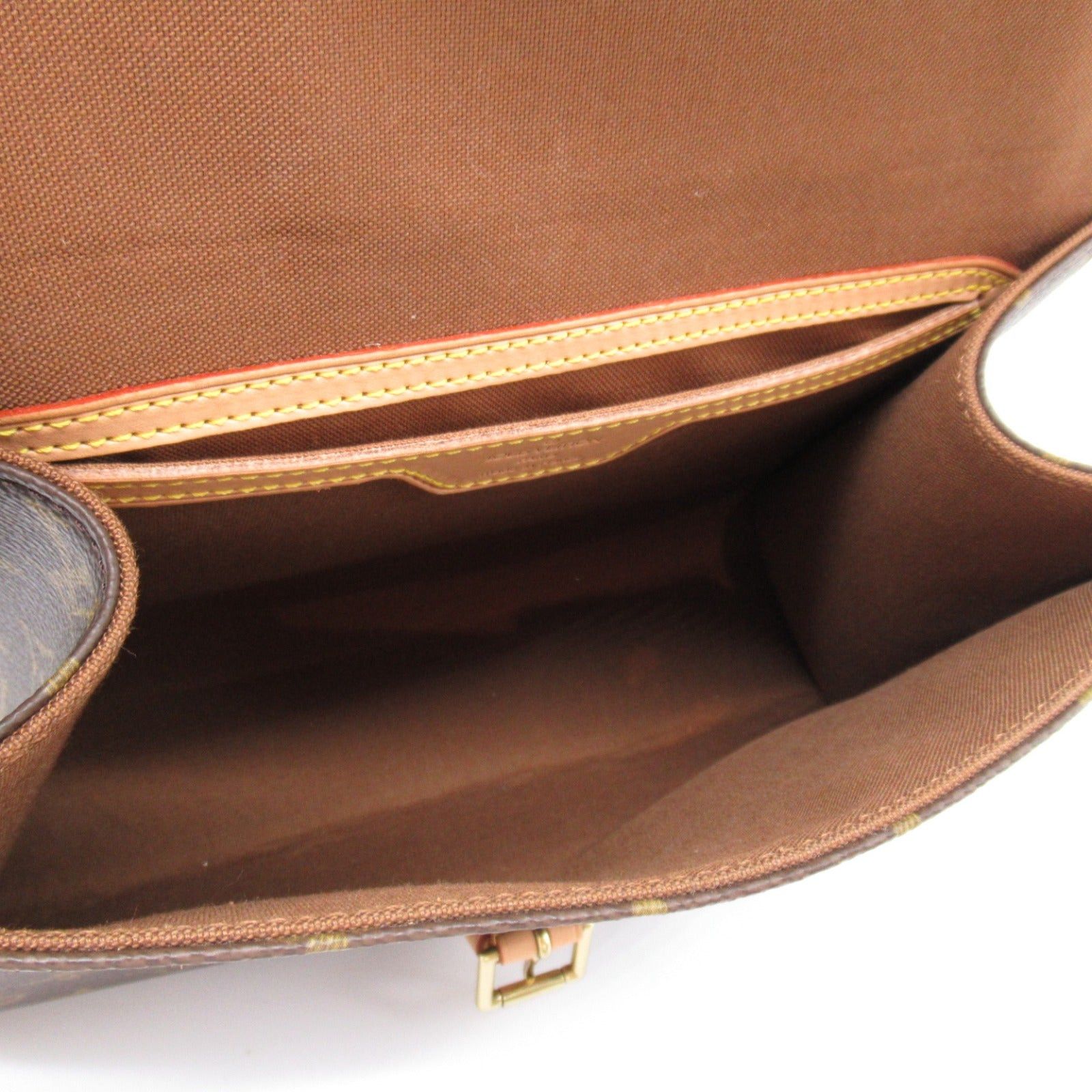 Louis Vuitton Louis Vuitton Bel Air Shoulder Bag Coated Canvas Monogram Brown Size ONE SIZE - 5 Thumbnail