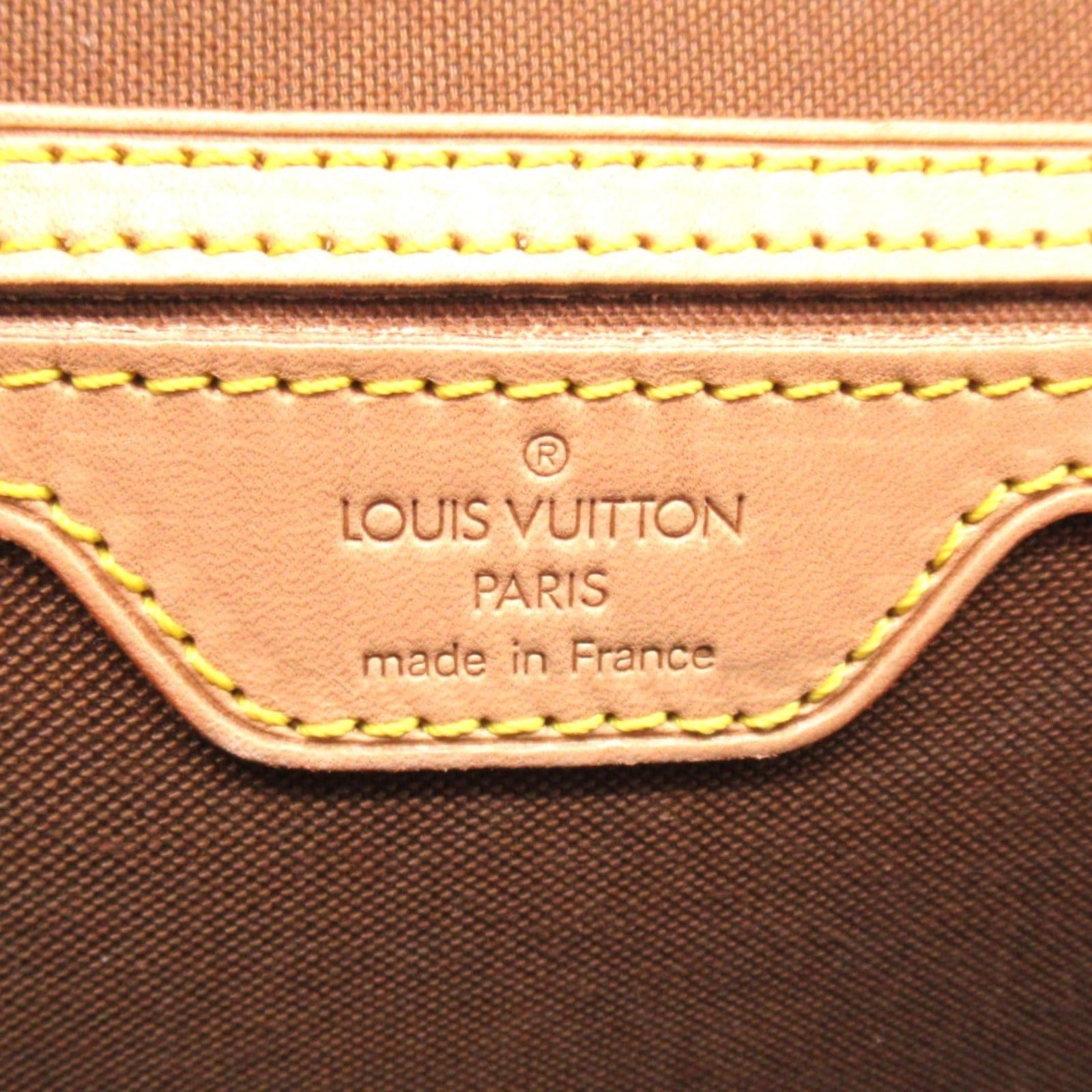 Louis Vuitton Louis Vuitton Bel Air Shoulder Bag Coated Canvas Monogram Brown Size ONE SIZE - 6 Thumbnail