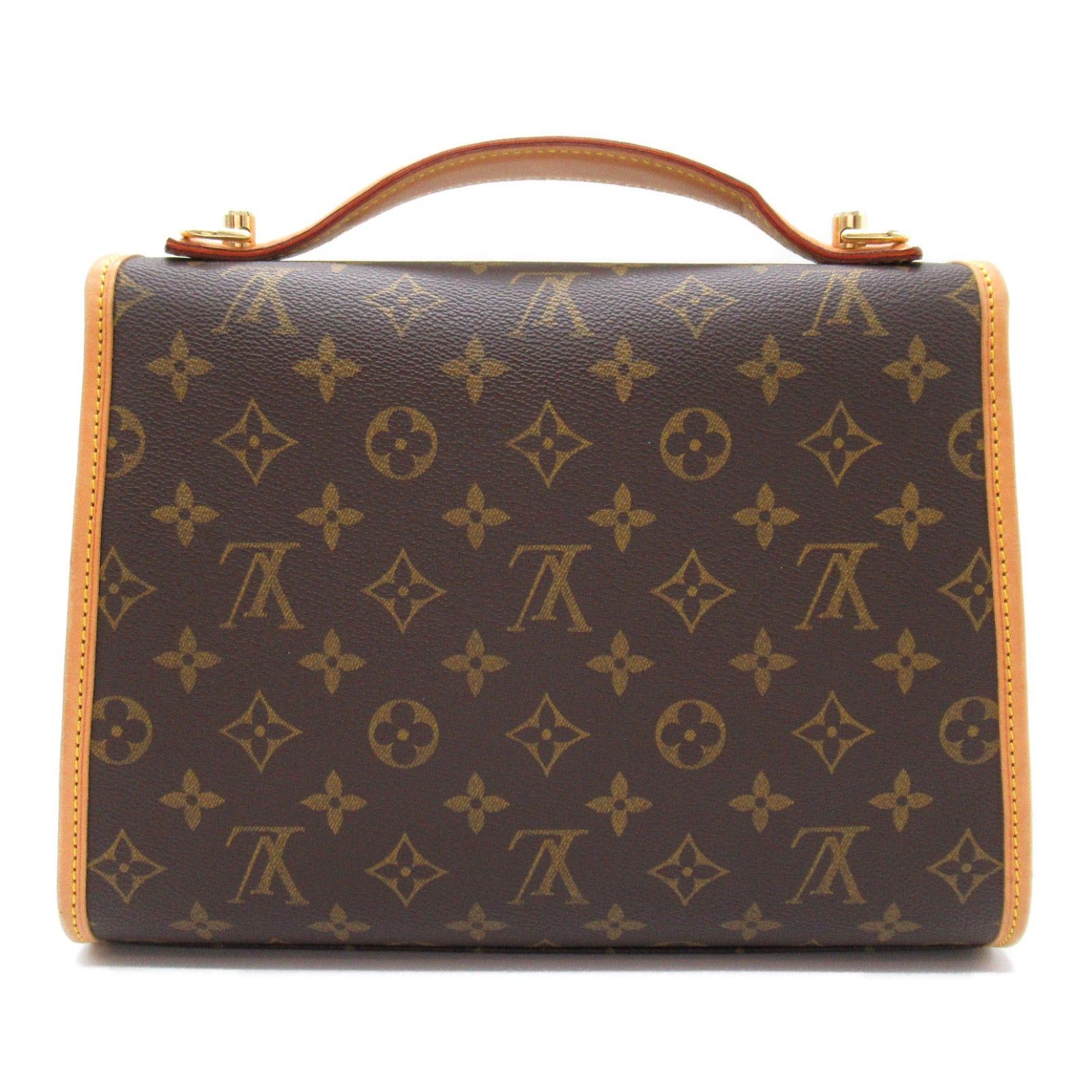 Louis Vuitton Louis Vuitton Bel Air Shoulder Bag Coated Canvas Monogram Brown Size ONE SIZE - 2 Thumbnail