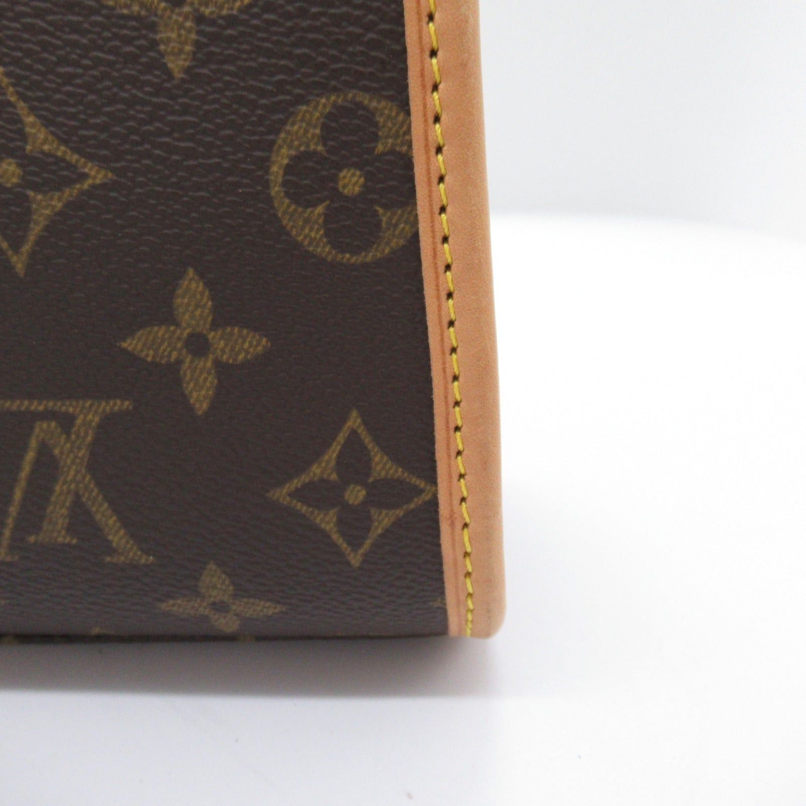 Louis Vuitton Louis Vuitton Bel Air Shoulder Bag Coated Canvas Monogram Brown Size ONE SIZE - 12 Thumbnail