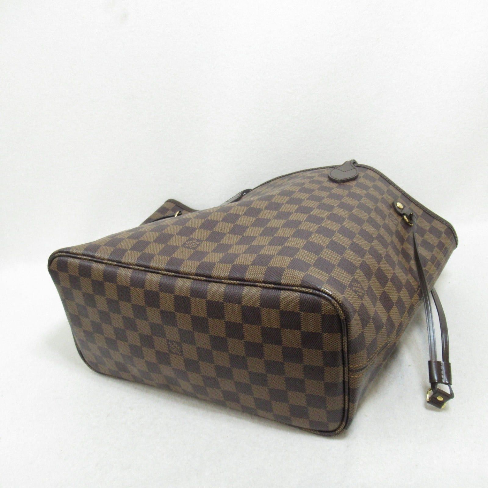 Louis Vuitton Louis Vuitton Neverfull Mm Tote Bag Handbag Coated Canvas Damier Brown Ebene Size ONE SIZE - 4 Thumbnail