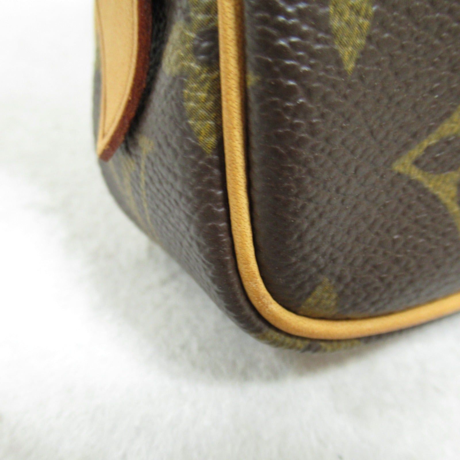 Louis Vuitton Louis Vuitton Pochette Marly Shoulder Bag Coated Canvas Monogram Brown Size ONE SIZE - 10 Thumbnail