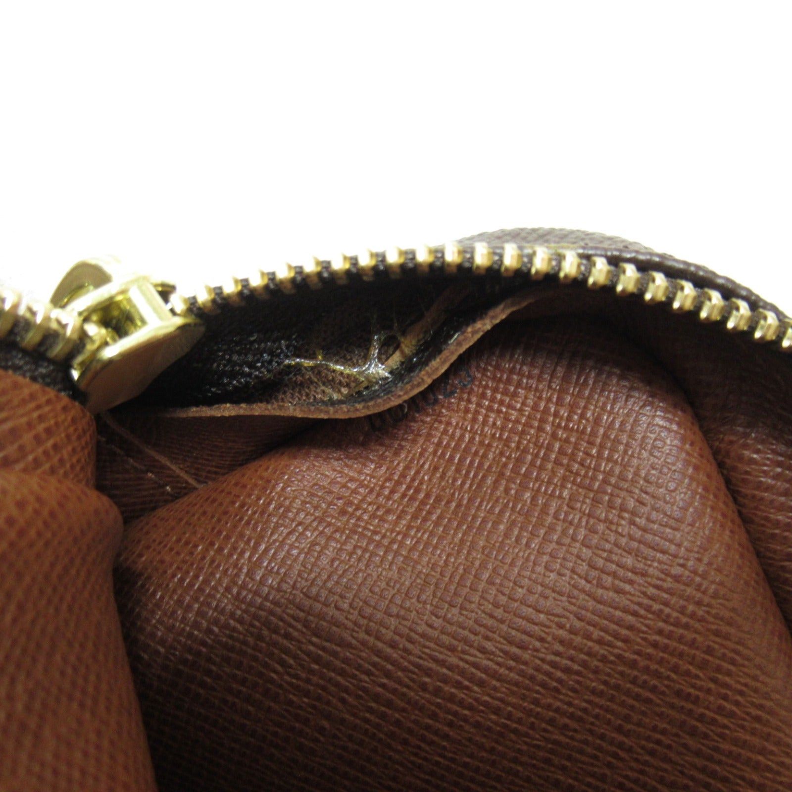 Louis Vuitton Louis Vuitton Pochette Marly Shoulder Bag Coated Canvas Monogram Brown Size ONE SIZE - 12 Thumbnail