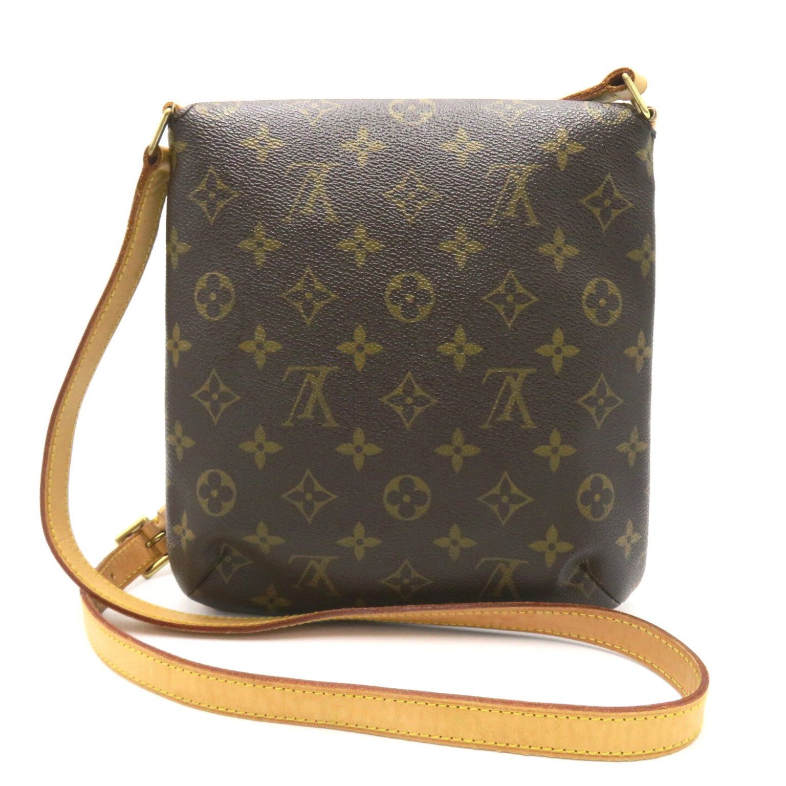 Louis Vuitton Louis Vuitton Musette Salsa Long Shoulder Bag Coated Canvas Monogram Brown Size ONE SIZE - 2 Thumbnail