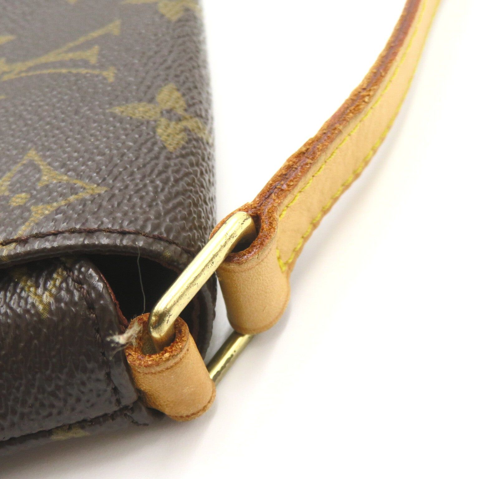 Louis Vuitton Louis Vuitton Musette Salsa Long Shoulder Bag Coated Canvas Monogram Brown Size ONE SIZE - 11 Thumbnail