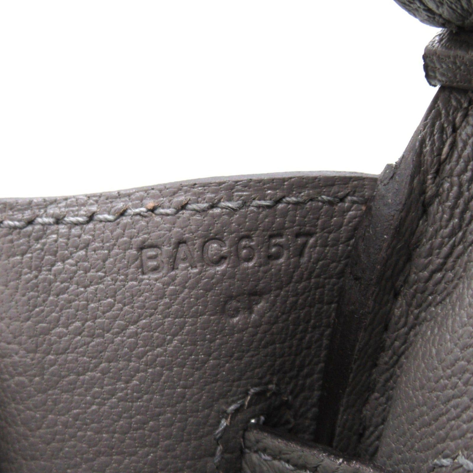 Hermes Hermes Birkin 30 Grimeyer Handbag Leather Togo Gray Silver Hardware B Stamp Size ONE SIZE - 7 Thumbnail