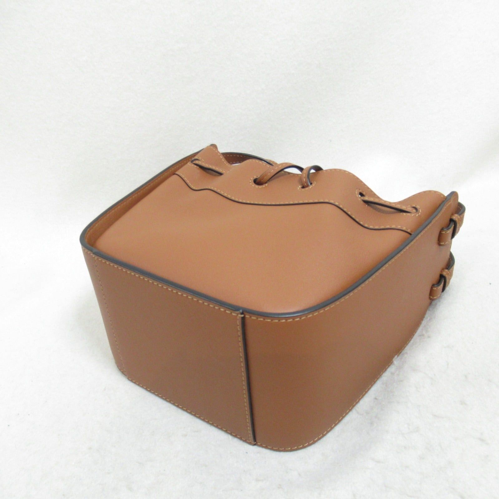 Loewe Loewe Hammock Drawstring Bag Mini Shoulder Calfskin (Cowhide) Classic Calf Brown Tongue Size ONE SIZE - 4 Thumbnail