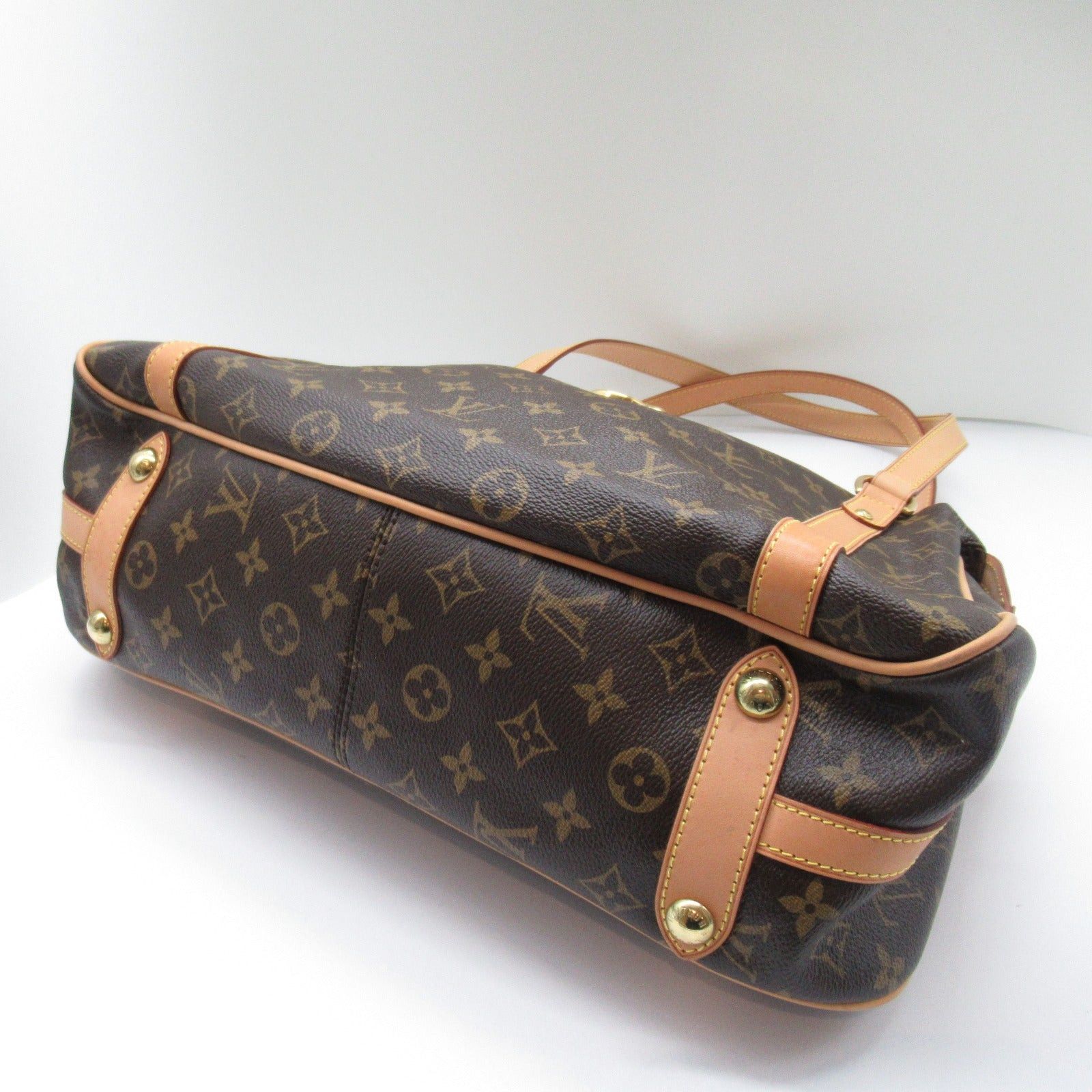 Louis Vuitton Louis Vuitton Stresa Pm Shoulder Bag Coated Canvas Monogram Brown Size ONE SIZE - 4 Thumbnail