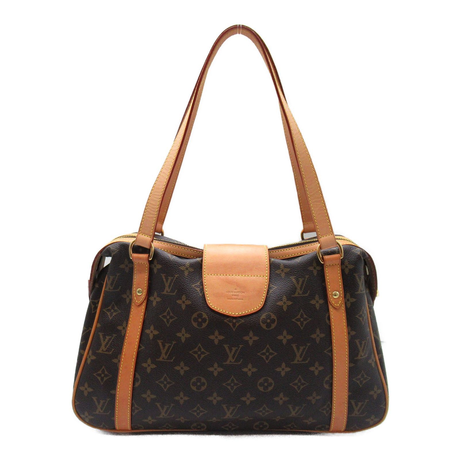 Louis Vuitton Louis Vuitton Stresa Pm Shoulder Bag Coated Canvas Monogram Brown Size ONE SIZE - 2 Thumbnail