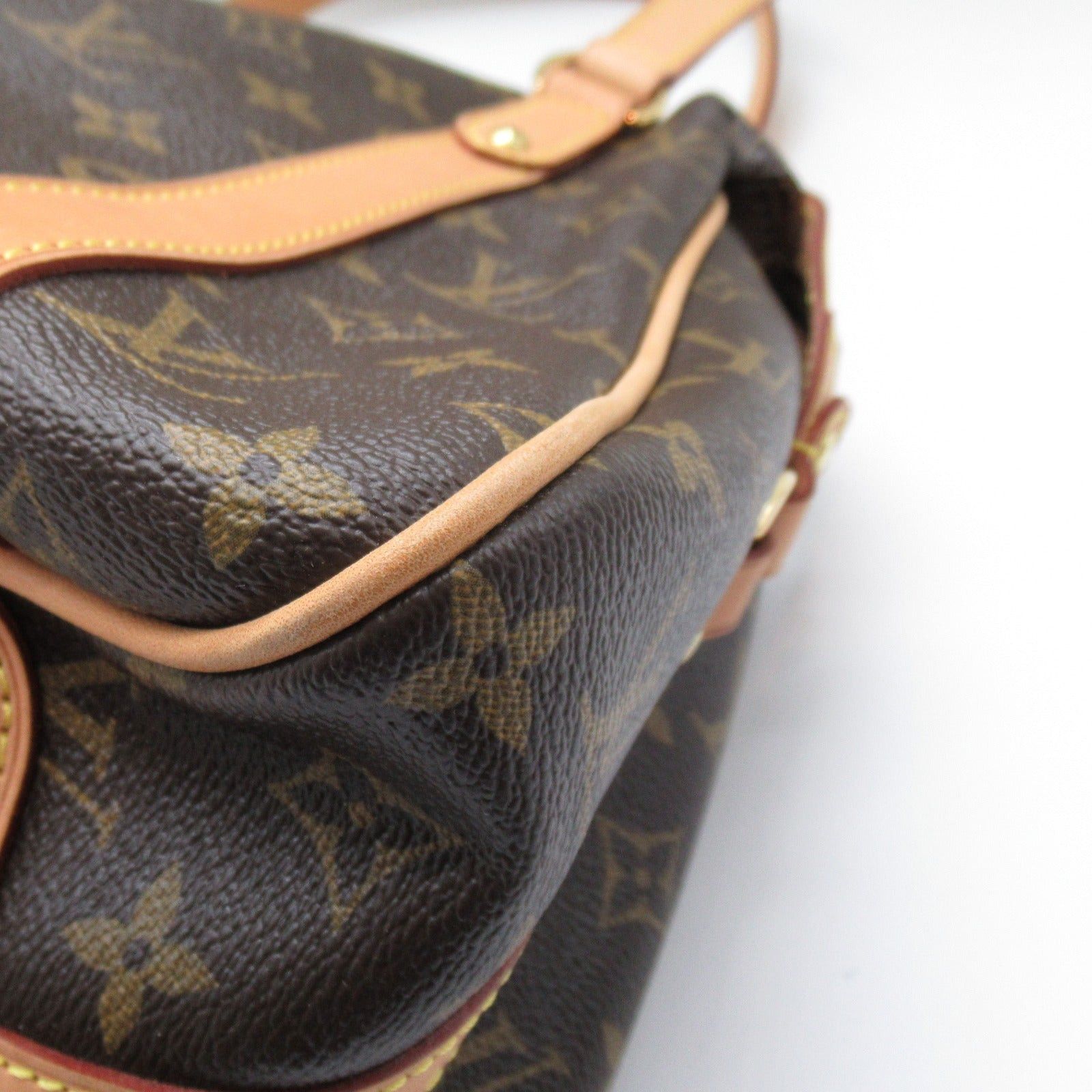 Louis Vuitton Louis Vuitton Stresa Pm Shoulder Bag Coated Canvas Monogram Brown Size ONE SIZE - 9 Thumbnail
